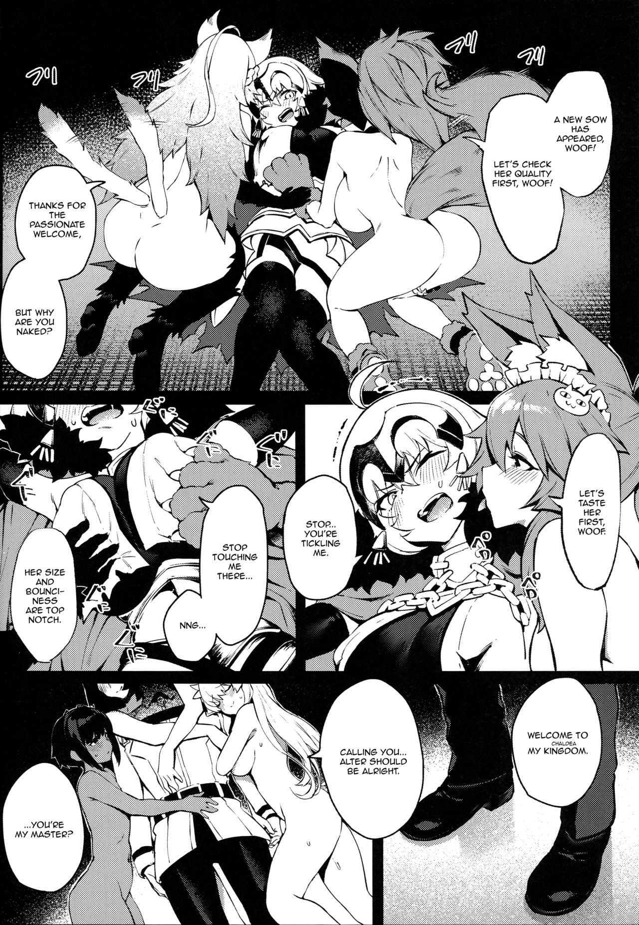 (C96) [PYZ/MARC (Pyz)] Tensei Jeanne Master Chinpo de Mashou Ochi (Fate/Grand Order) [English] page 5 full