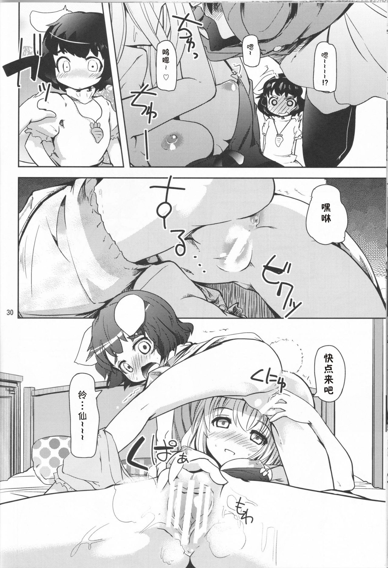 (Reitaisai 9) [Sanzoku no Uta (Takara Akihito)] Alice Inmu (Touhou Project) [Chinese] [好想玩梗汉化组] page 29 full