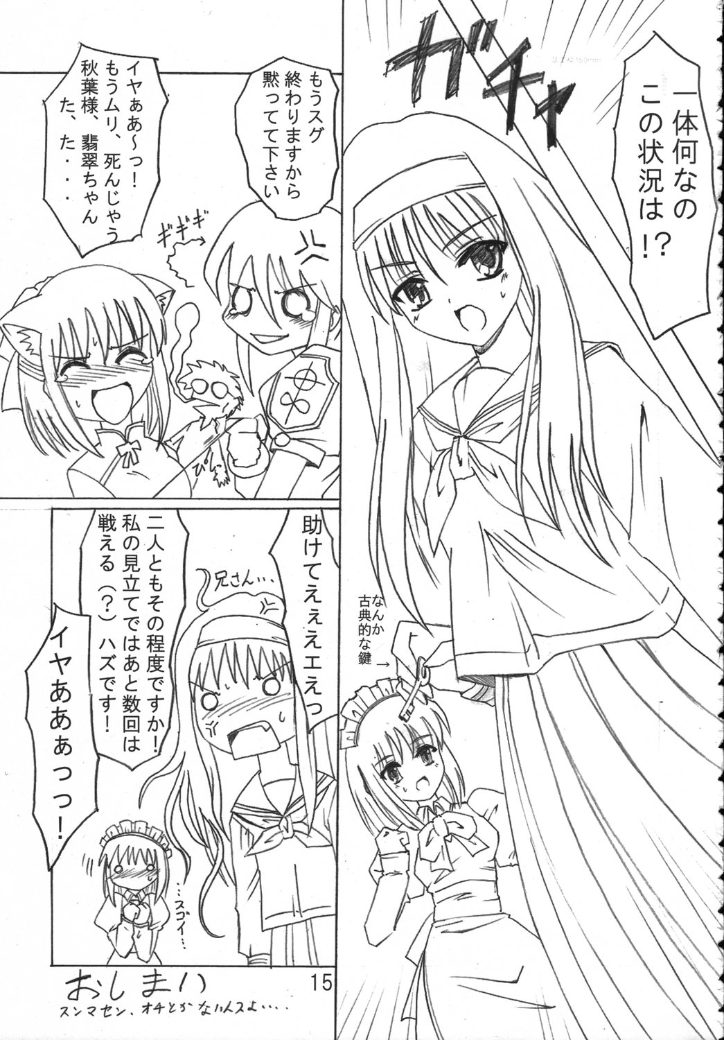 [KokenoMusu] WagaMama (Tsukihime - MELTY BLOOD Act Cadenza) page 14 full