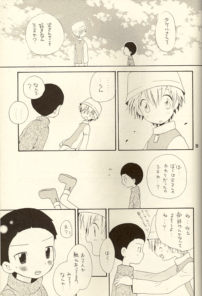 (Shota Collection 01) [Kuruguru DNA (Hoshiai Hilo)] MISSING LINK (Digimon) page 39 full