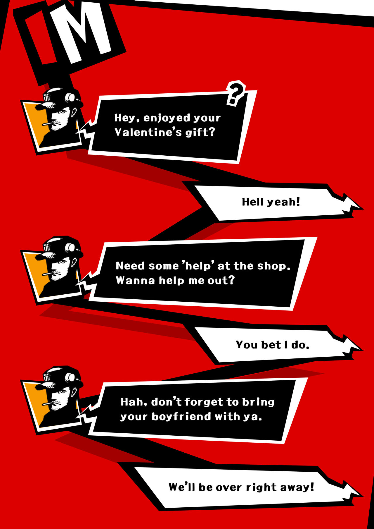 [Cresxart] Secret Valentine: P5 Comic (Textless) page 13 full