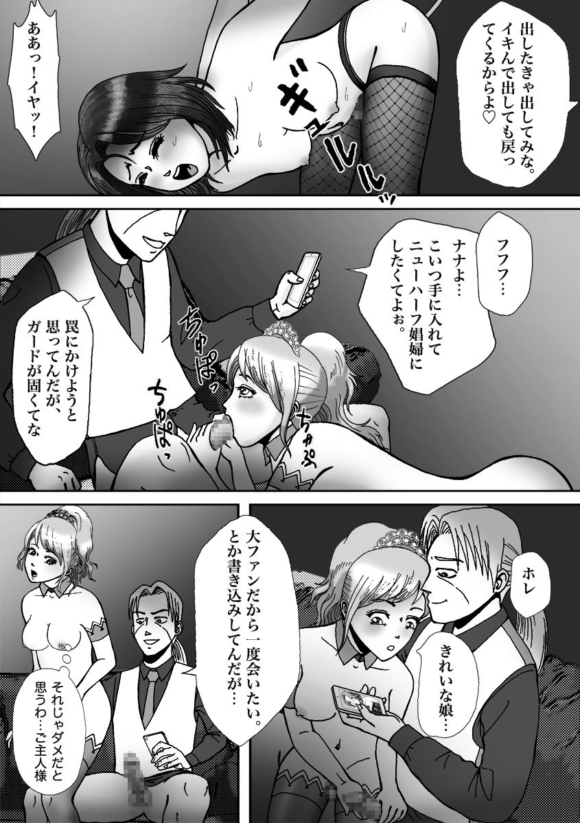 [B Kaiman] Ninki Josouko Blogger ga Rachirarete Shoufu Nisareta Ken page 6 full