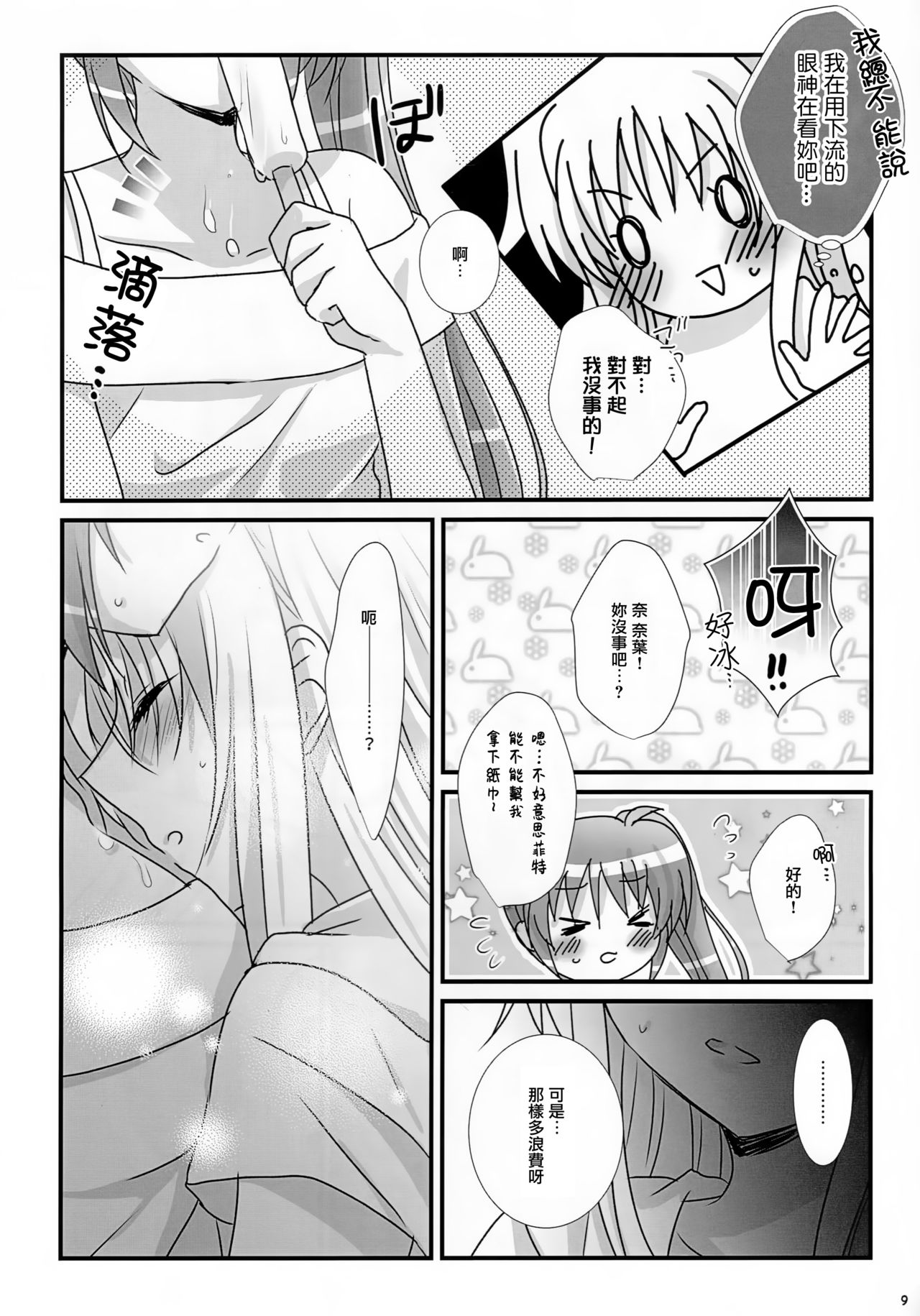 (C94) [Ameiro (Nanashiki)] Natsudoke (Mahou Shoujo Lyrical Nanoha) [Chinese] [大友同好会&豆腐磨坊漢化組] page 7 full