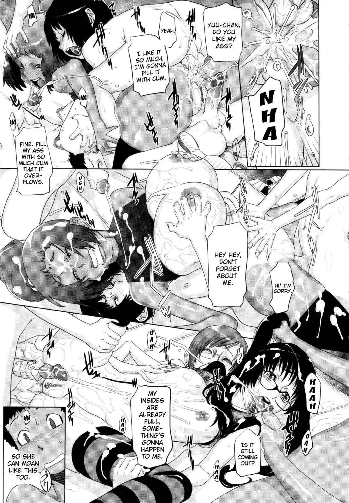 [Koyanagi Royal] Ranchiki Hihoukan GOLD | Orgy Treasure Mansion GOLD [English] [Decensored] page 188 full