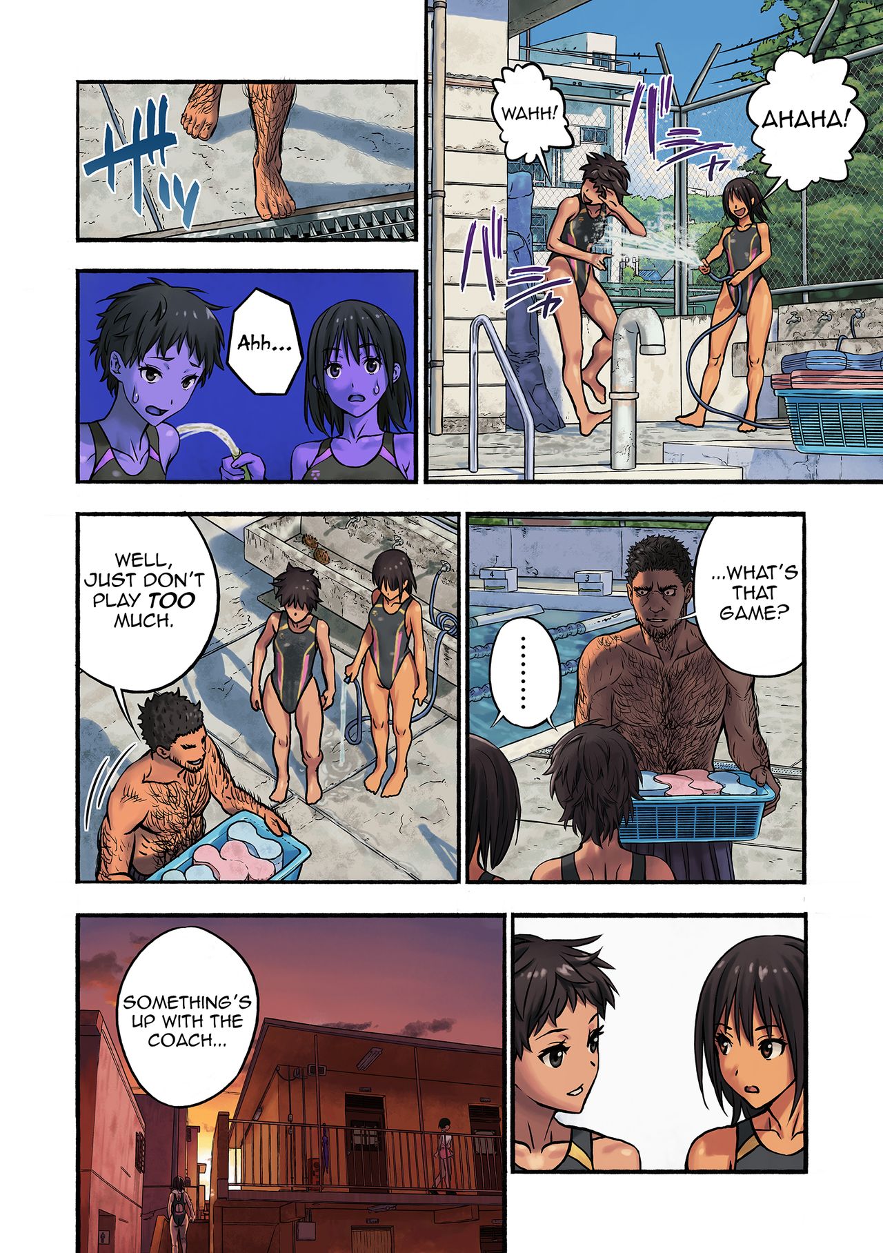 [Amazoness] Chinatsu to Kuma-chan Sensei | Chinatsu and Coach Teddy-Bear [English] [princessCuck] page 41 full