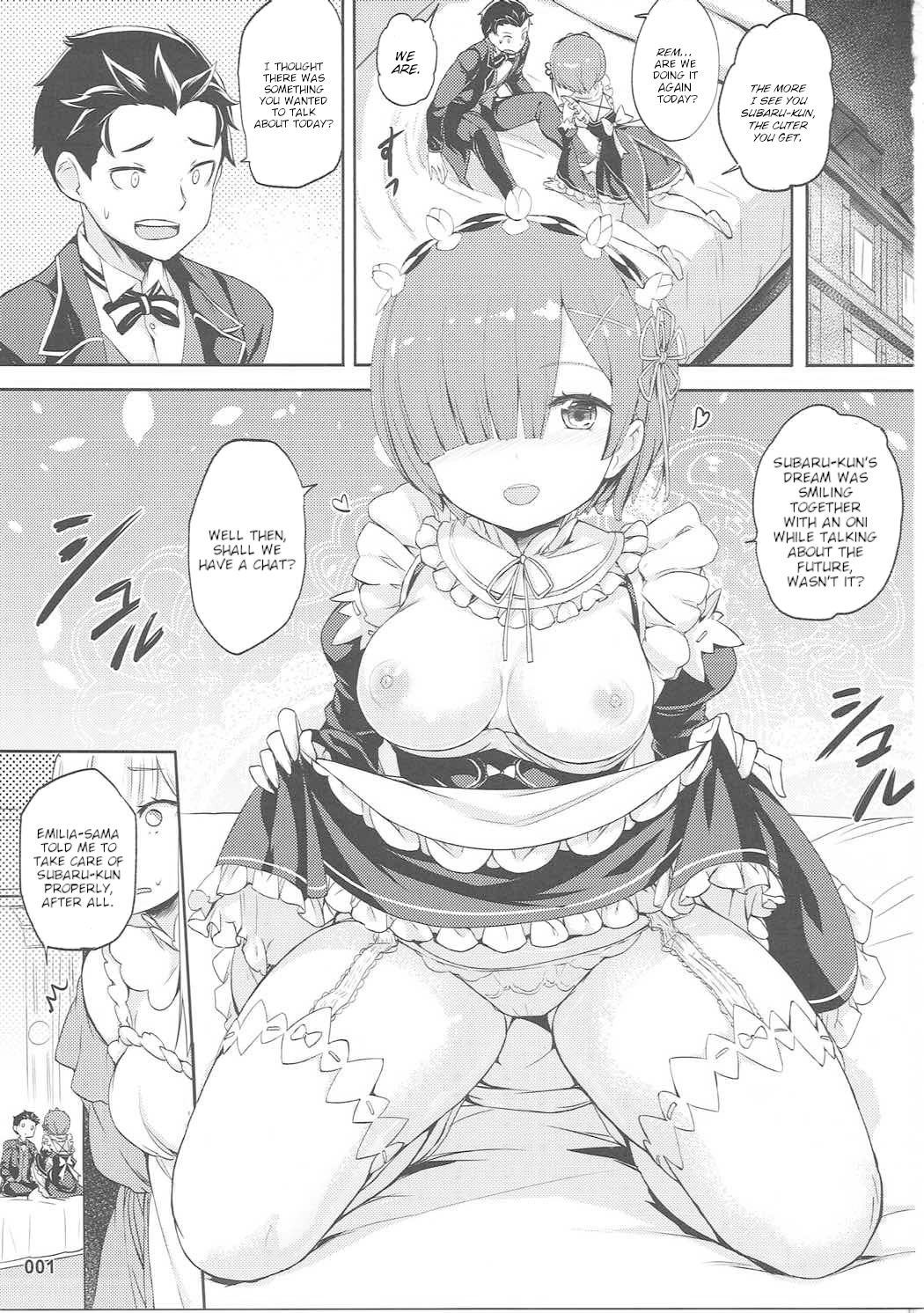 (C91) [Aokihoshi (Akaiguppy)] RE:Zero After Story (Re:Zero kara Hajimeru Isekai Seikatsu) [English] page 2 full