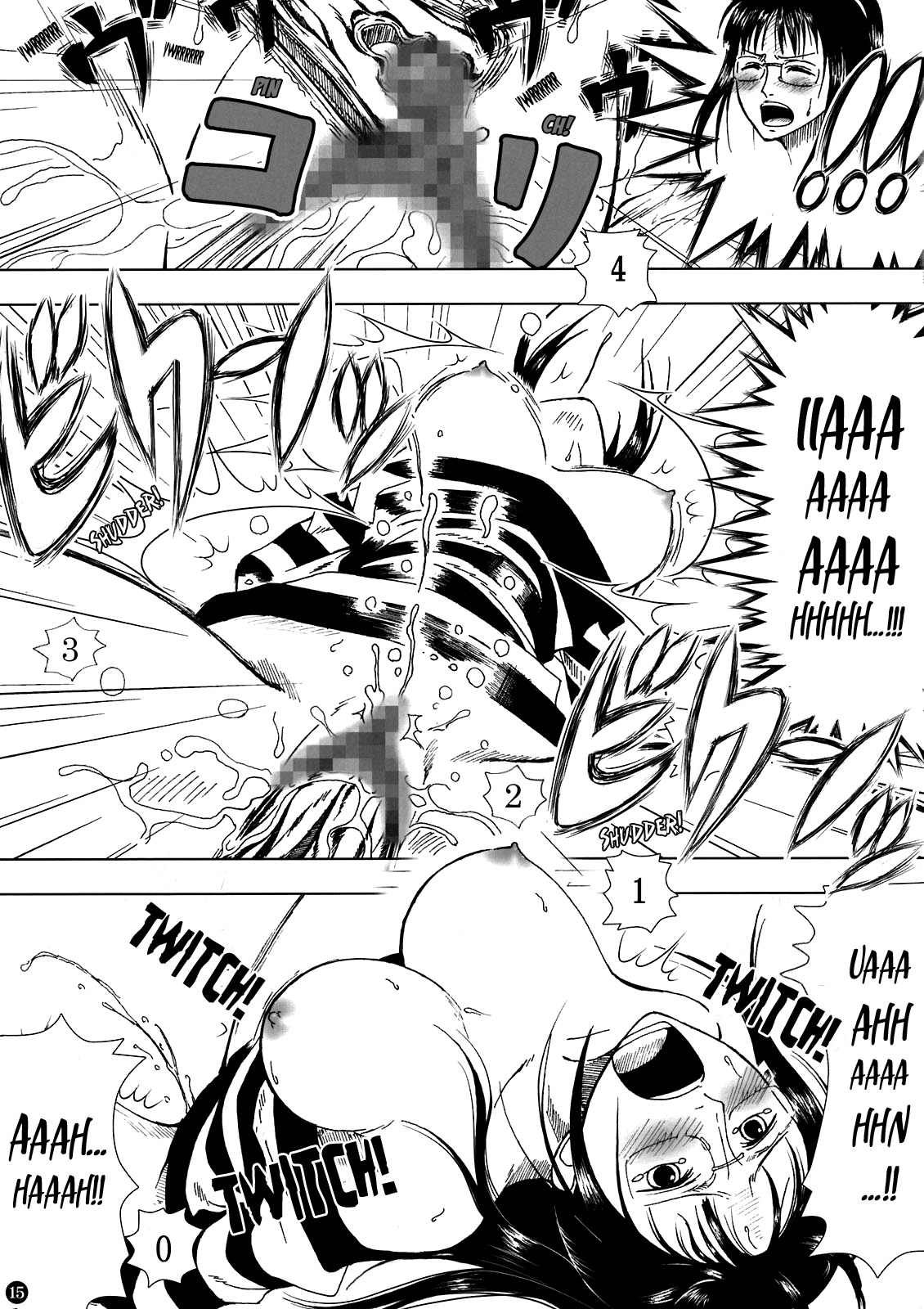 (C80) [Mikenekodou (Muten)] Akuma no Mi no Tsukaikata | The Use of Devil Fruits (One Piece) [English] [EHCOVE] page 16 full