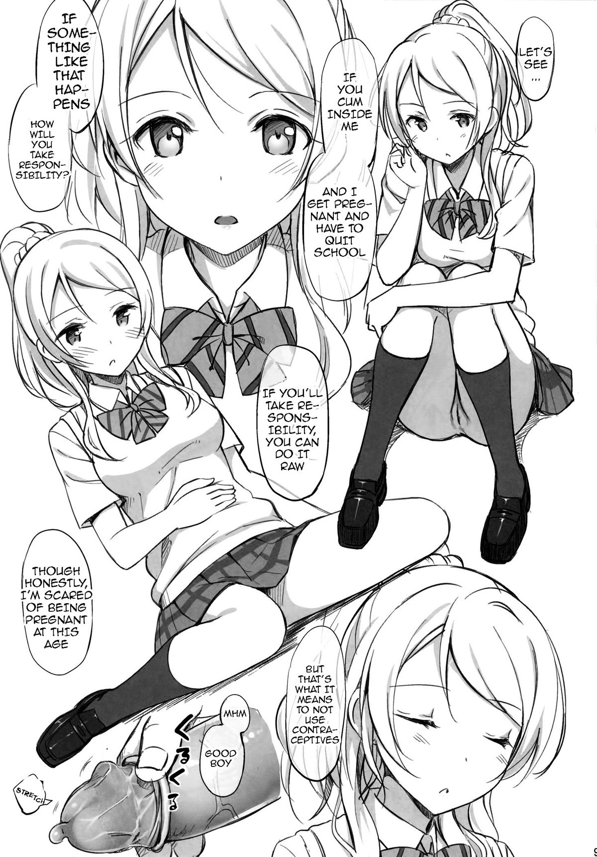 (C84) [Jenoa Cake (TakayaKi)] School ldol Off-shot (Love Live!) [English] {doujin-moe.us} [Decensored] page 8 full