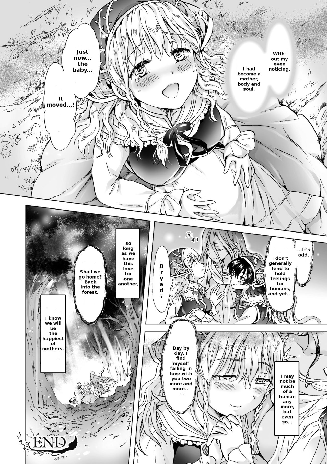 [Mira] Dryad no Hanayome-tachi | The Dryad's Brides (2D Comic Magazine Yuri Ninshin Vol. 2) [English] [LoeQuality Translations] [Digital] page 20 full