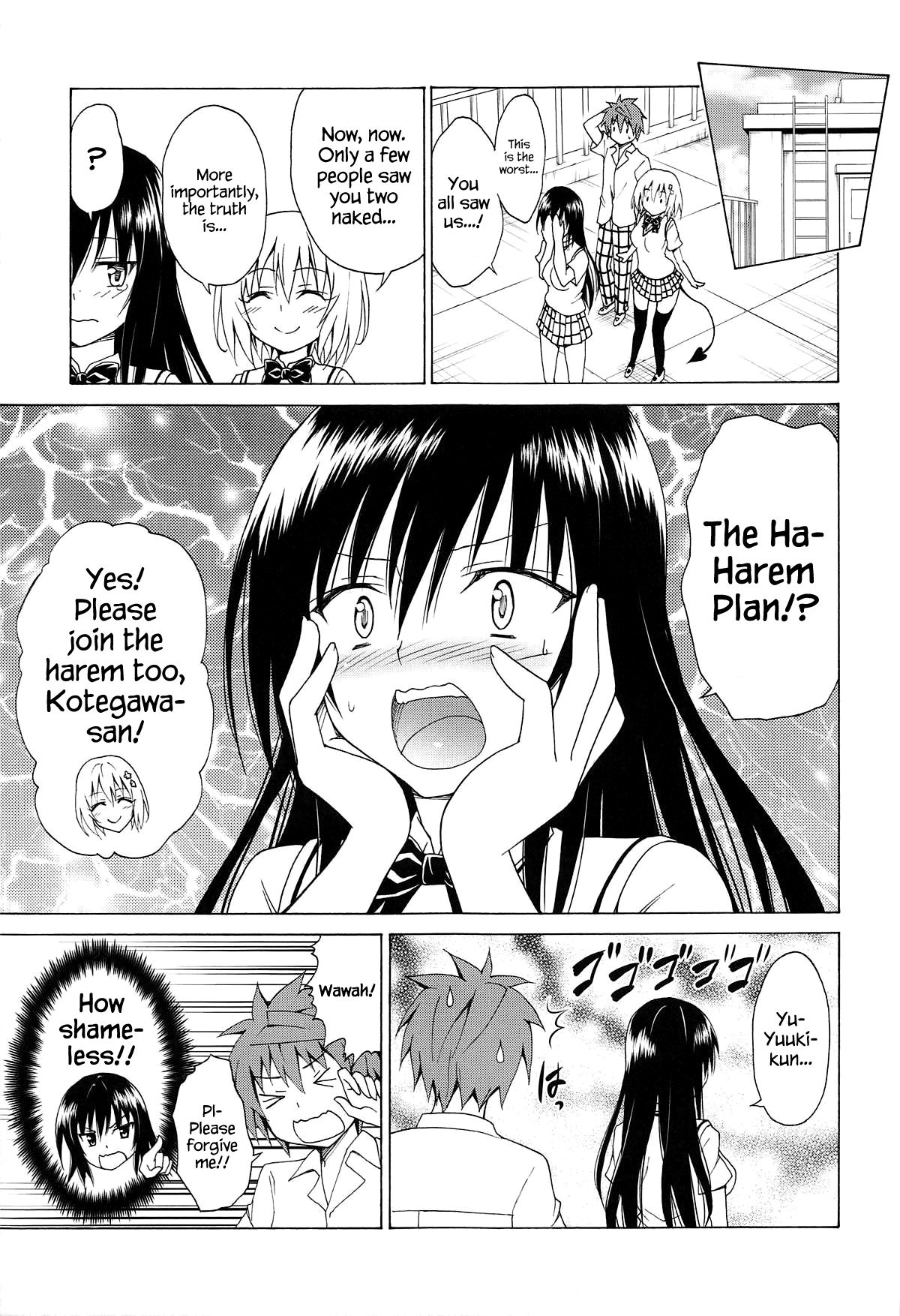 (C95) [TORA MACHINE (Kasukabe Taro)] Mezase! Rakuen Keikaku Vol. 5 (To LOVE-Ru) [English] {Hennojin} page 34 full