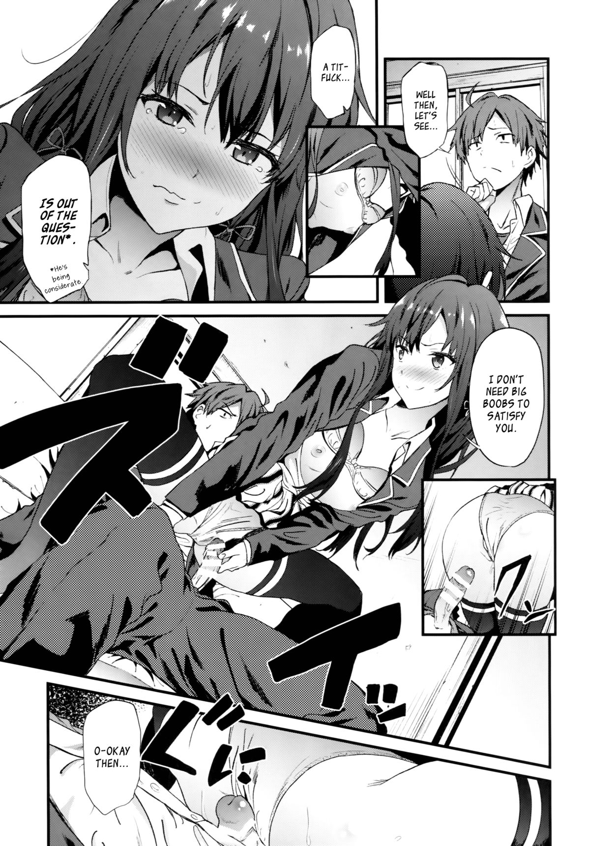 [EXTENDED PART (YOSHIKI)] Yahari Ore wa Hentai Love Come ga Ii. 3 (Yahari Ore no Seishun Love Come wa Machigatteiru.) [English] [Life4Kaoru] page 10 full