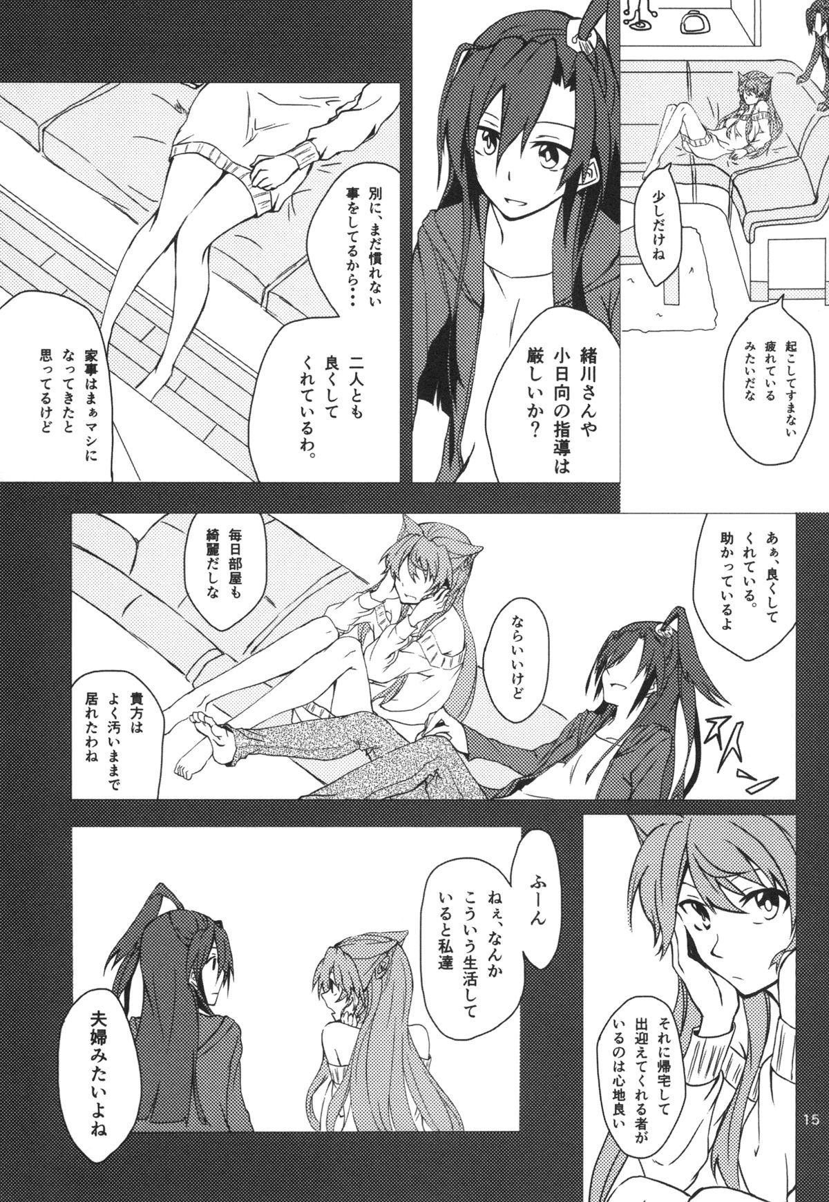 (C85) [HB (Futoo)] Wunsch (Senki Zesshou Symphogear) page 15 full