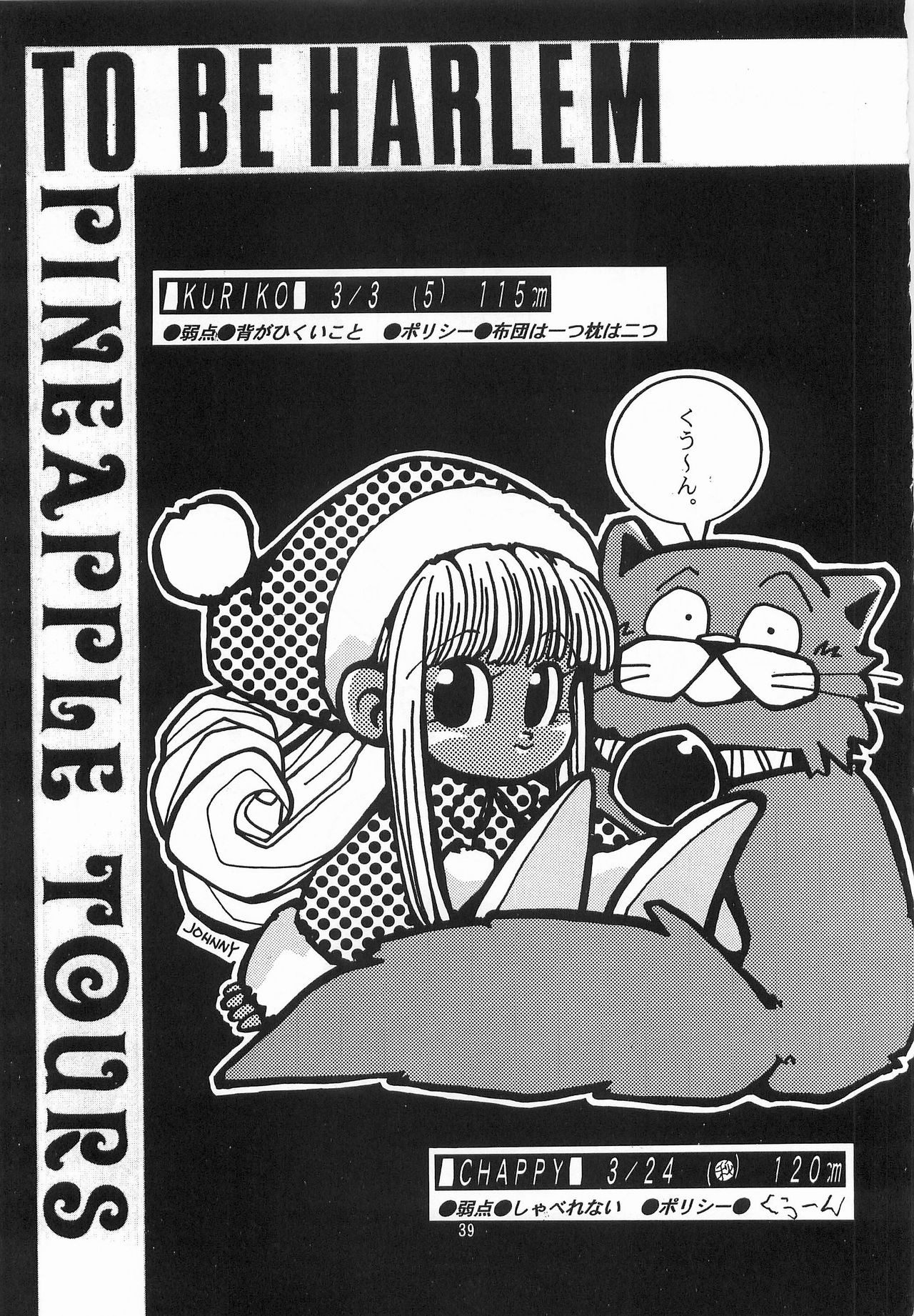 [PINEAPPLE TOURS (JOHNNY)] Harem Yarou (Nangoku Shounen Papuwa-kun) page 38 full