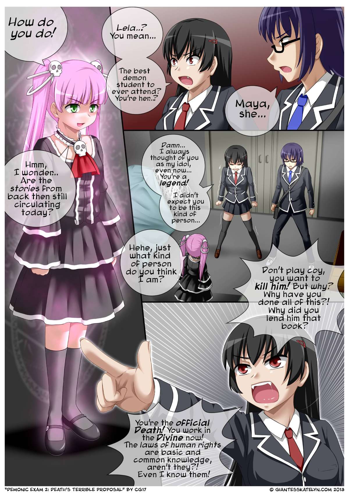[CG17] Demonic exam 2: Death's Terrible Proposal page 13 full