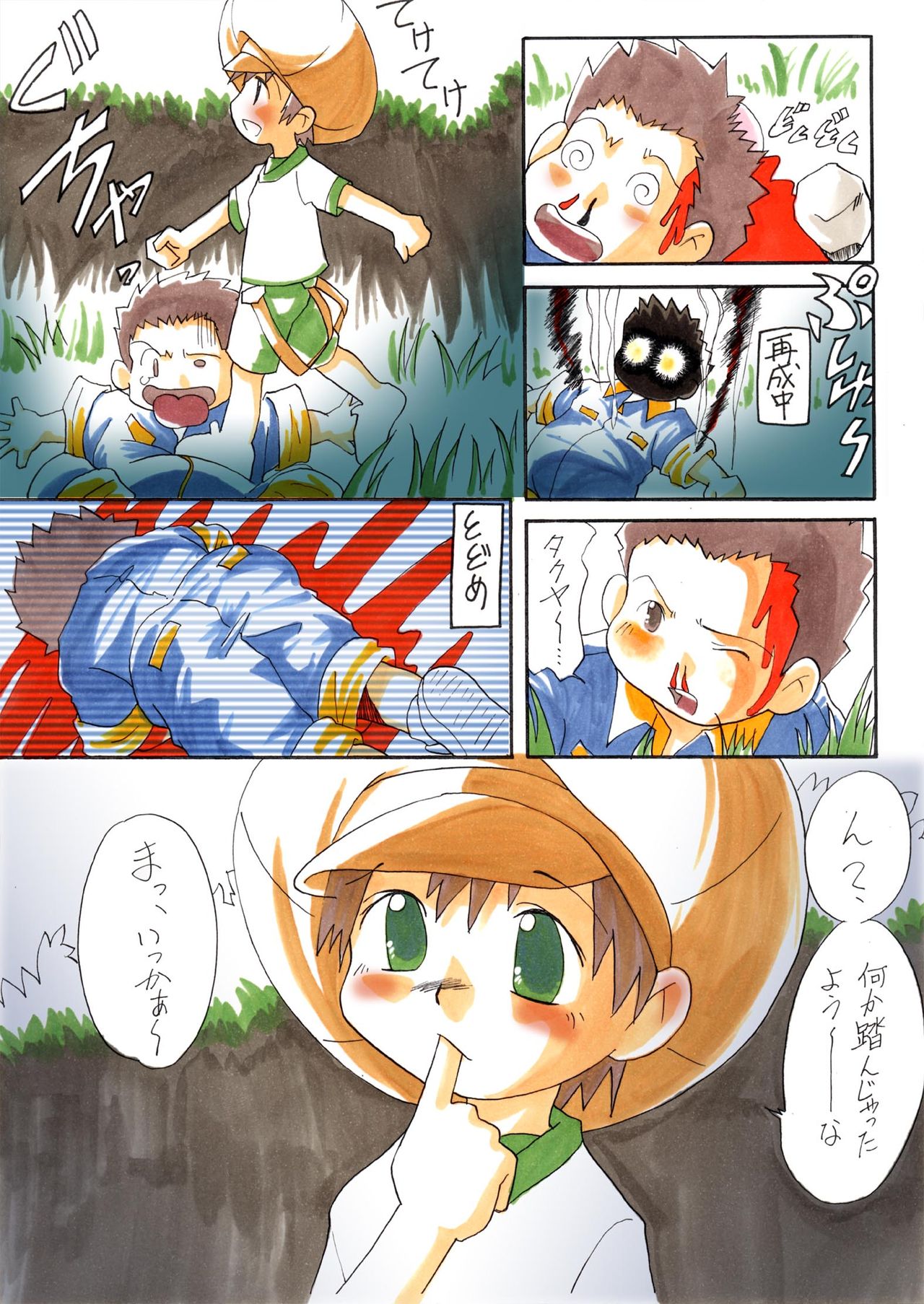 [White Canvas (Mizuno Inc)] Sweet Strawberry (Digimon Frontier) page 11 full