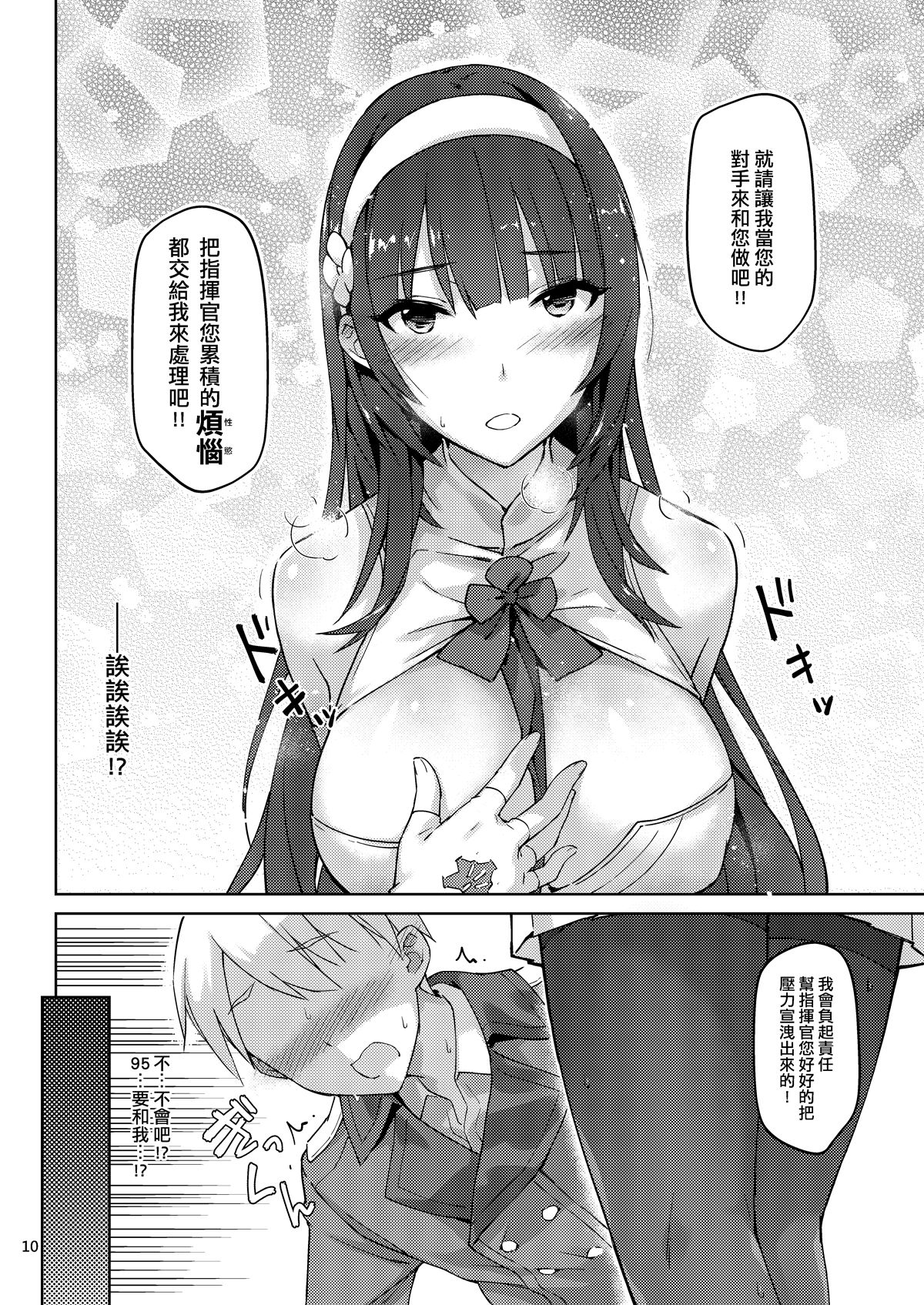 (FF31) [ZEN] 95-shi Hatsujou Hishokan (Girl's Frontline) [Chinese] page 8 full