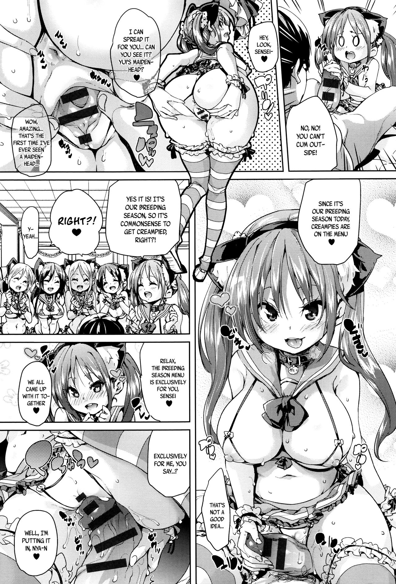 [Marui Maru] Fuwatoro ♥ Jusei Chuudoku! | Soft & Melty ♥ Impregnation Addiction! Ch. 1-2 [English] [Brolen+B.E.C. Scans] page 22 full