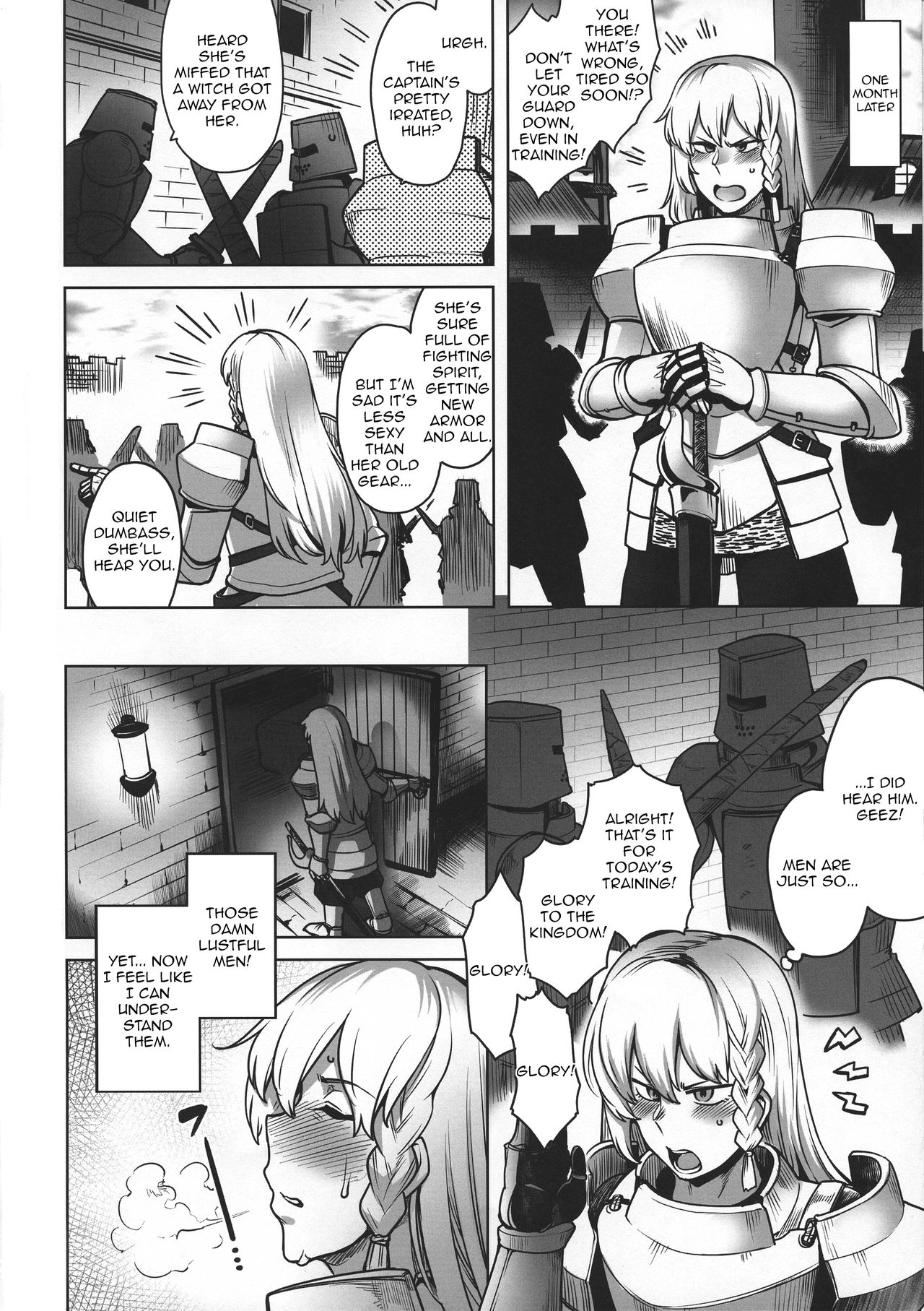 (Futaket 15.5) [Torano Ori (Toritora)] Onna Kishi to Futanari no Noroi | The Lady Knight and the Futanari Curse [English] [Toks] page 10 full