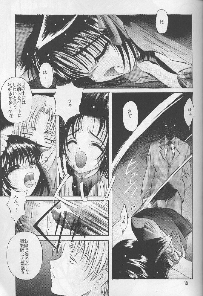 (C60) [Jiyuugaoka Shoutengai (Hiraki Naori)] ruri iyarashii koneko noshitsuke hou (shibireru daiou) page 12 full