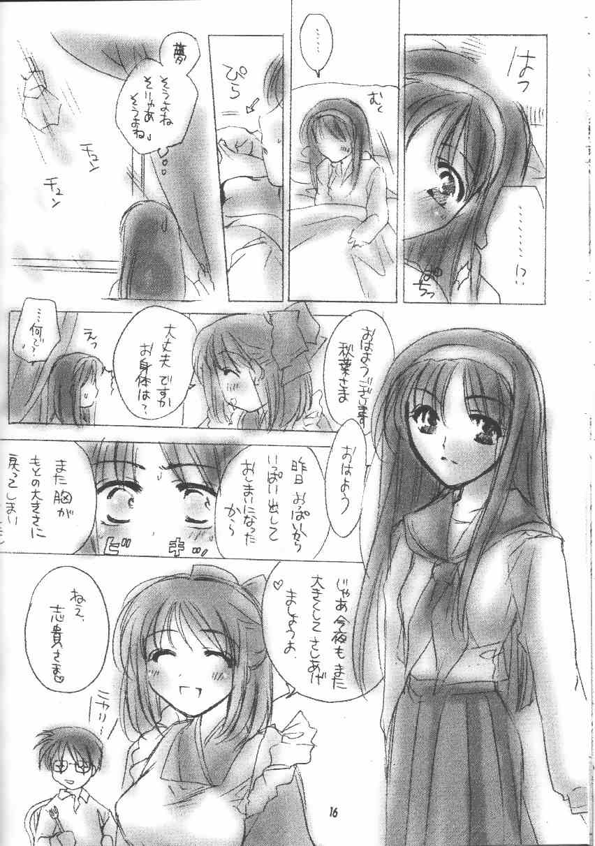 [HONEY QP (Inochi Wazuka)] Gekka Yasoukyoku (Tsukihime) page 15 full