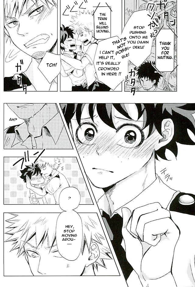 (Douyara Deban no Youda! 3) [Tamago Teikoku (Kimi)] Byousoku Blackout (Boku no Hero Academia) [English] page 15 full