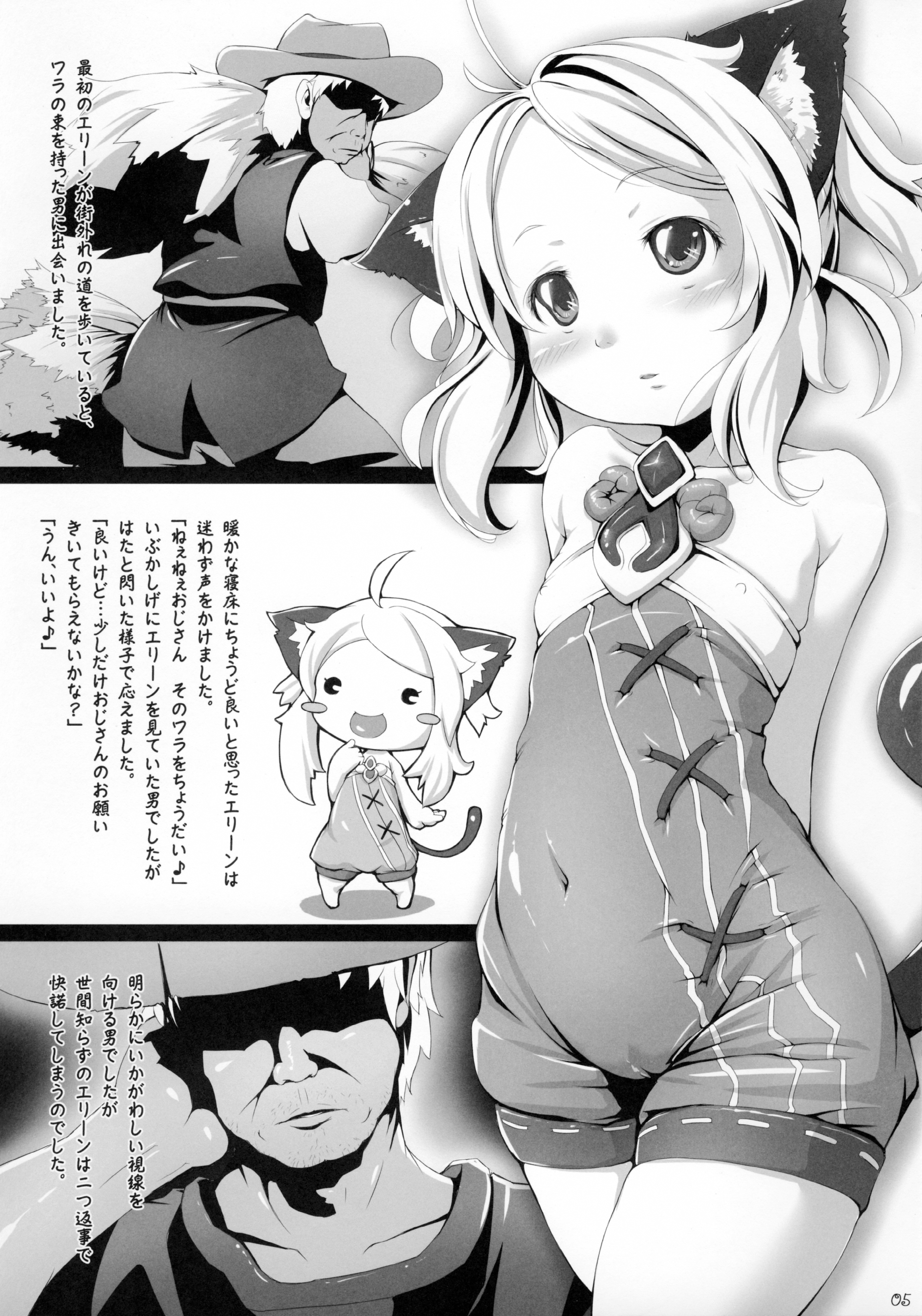 (C87) [Kitchen*Channel (Kicchan)] The Three Little Elin (TERA The Exiled Realm of Arborea) page 5 full