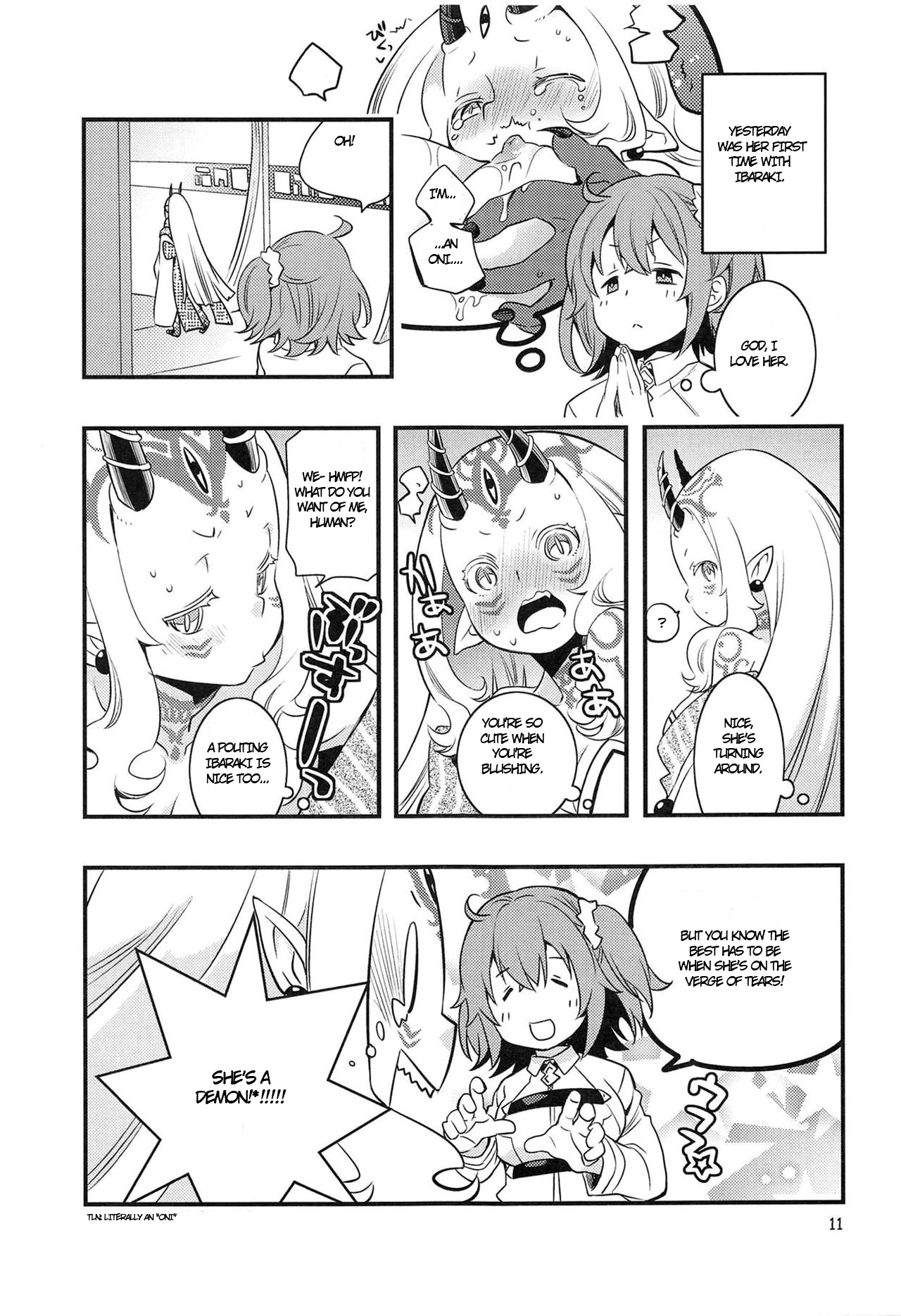 (C94) [Anzen Daiichi (Iwami Shouko)] Chi no Hate de Oni to Warau (Fate/Grand Order) [English] page 10 full