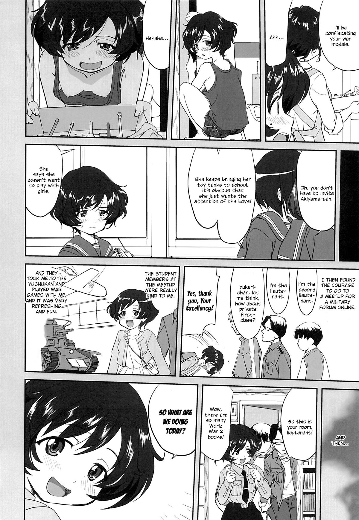 (C84) [Takotsuboya (TK)] Yukiyukite Senshadou (Girls und Panzer) [English] [N04h] page 19 full