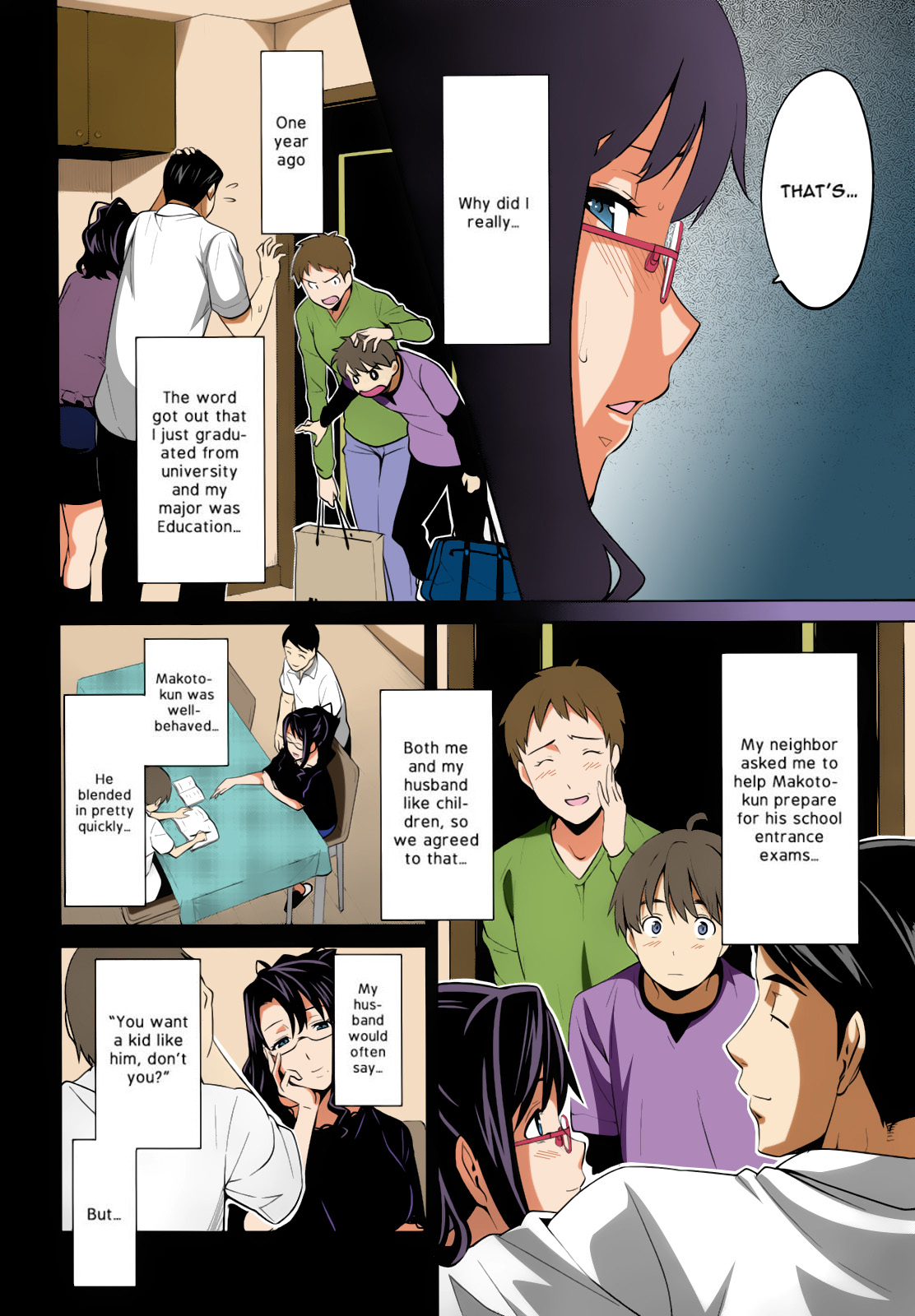 [Takeda Hiromitsu] OshieAi (Comic Megastore 2009-04) [English] [Colorized] page 6 full