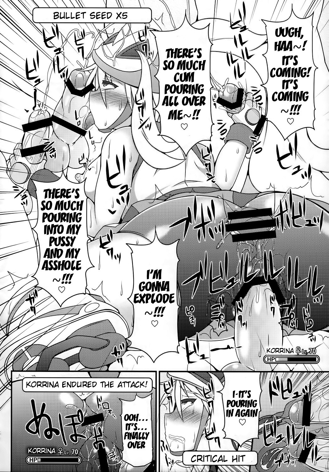 (C85) [Stapspats (Hisui)] Champion & Gym Leader to MureMure!? Chinpo Battle (Pokemon XY) [English] {doujin-moe.us} page 22 full