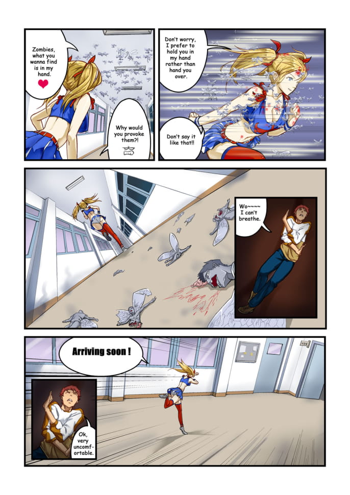 [GTSVivian] Zombie School page 17 full