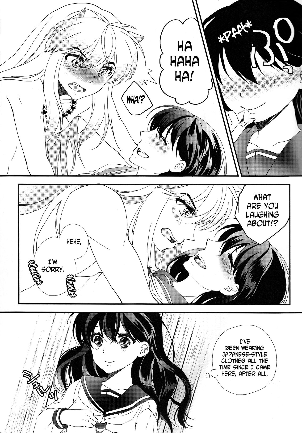 (Rumic Petit Only 2) [akaihoho (Haru)] ♡♡ tte Itte Hoshii no (Inuyasha) [English] [N04h] page 5 full