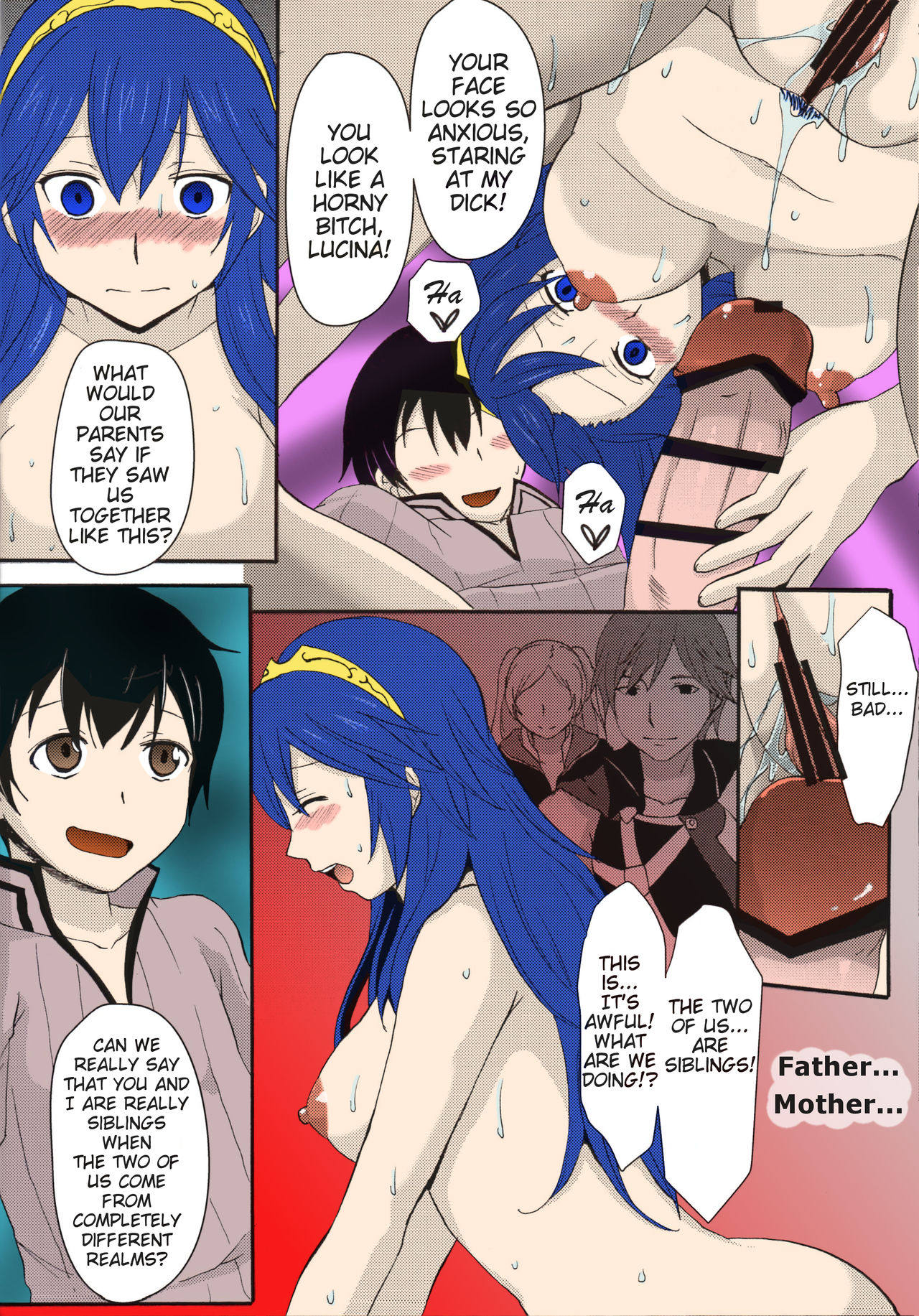 (C88) [Little★Cosmos (Ayano Rumi)] Netorare Oujo Lucina | Netorare Princess Lucina (Fire Emblem Awakening) [English] [mickeyj] [Colorized] page 14 full