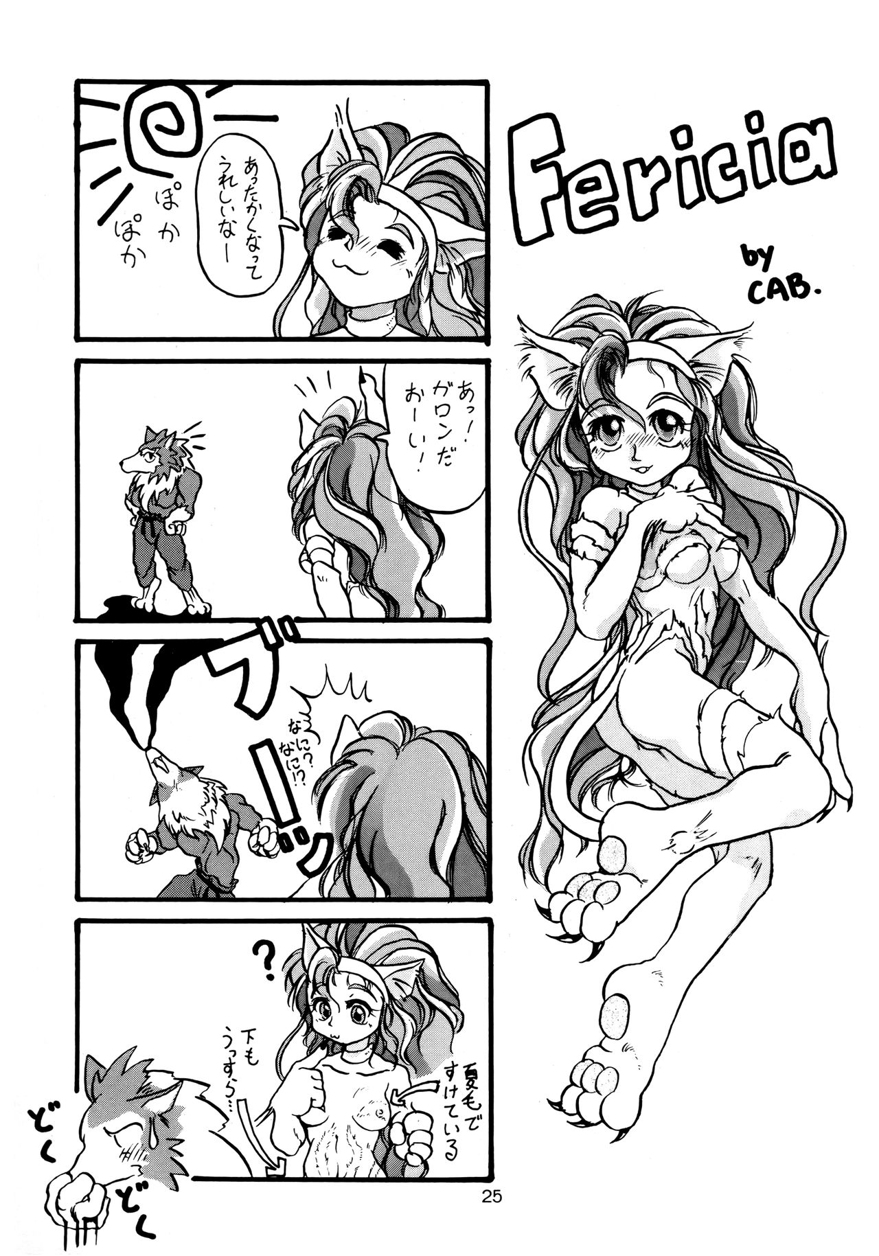 (C51) [KENIX (Ninnin!)] Enma Kourin vol.2 (Darkstalkers) page 24 full