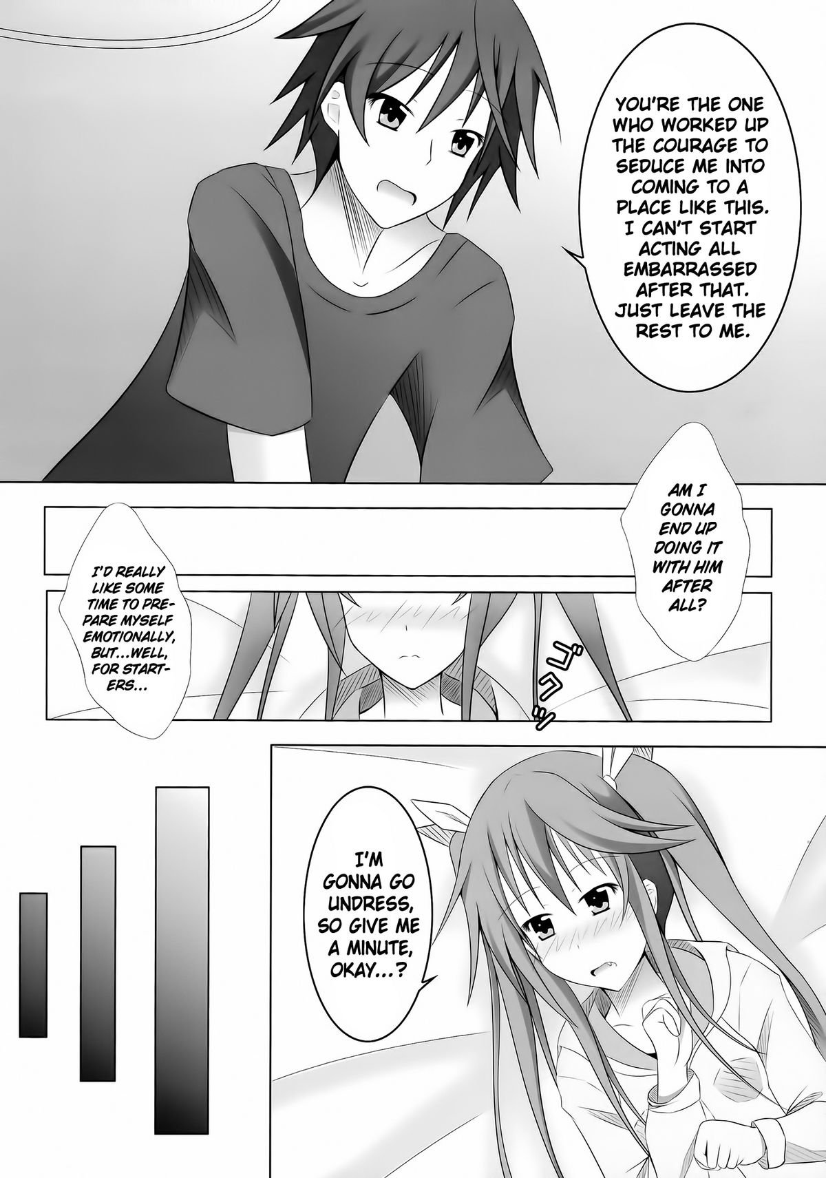 (COMIC1☆5) [Personal Space (Kurota)] Ichika, Sekinin Torinasai! | Ichika, You Better Take Responsibility! (IS <Infinite Stratos>) [English] [RapidSwitch] page 9 full