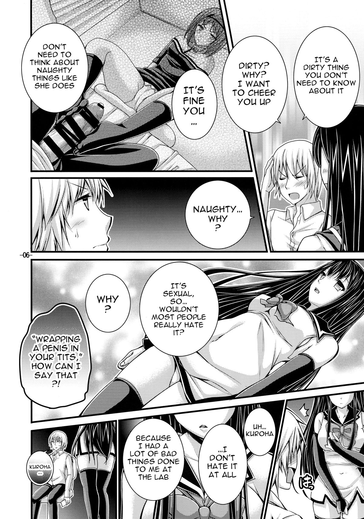 (COMIC1☆8) [Pan to Butterfly. (Tokei Usagi)] Neko to Love Sex | Love Sex With Neko (Brynhildr in the Darkness) [English] {doujin-moe.us} page 5 full