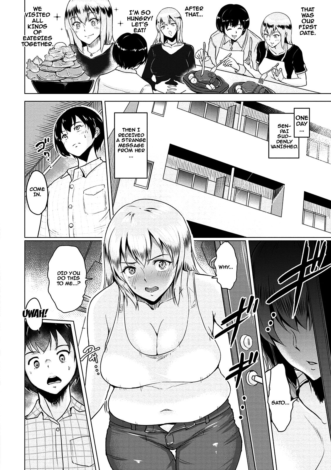 [bifidus] Senpai Before After | Senpai Before and After (Kimi o Sasou Uzuki Ana) [English] {doujins.com} [Digital] page 4 full