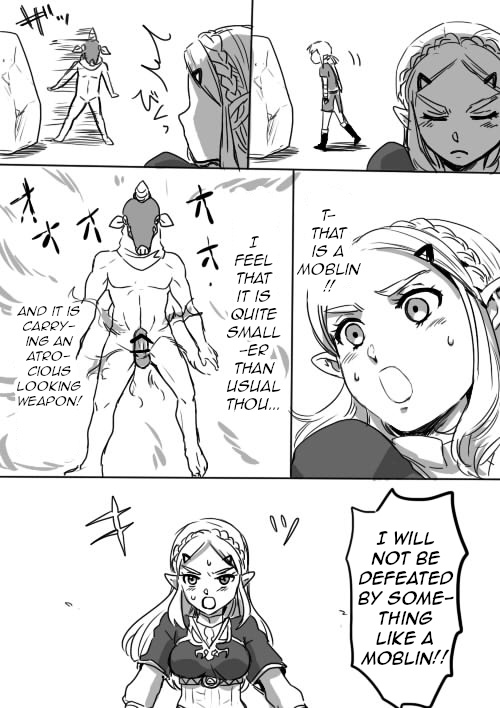 [Wasabi] Link to Zelda no Shoshinsha ni Yasashii Sex Nyuumon | Link and Zelda's Beginner-friendly Introduction To Sex (The Legend of Zelda: Breath of the Wild) [English] [q91] page 5 full