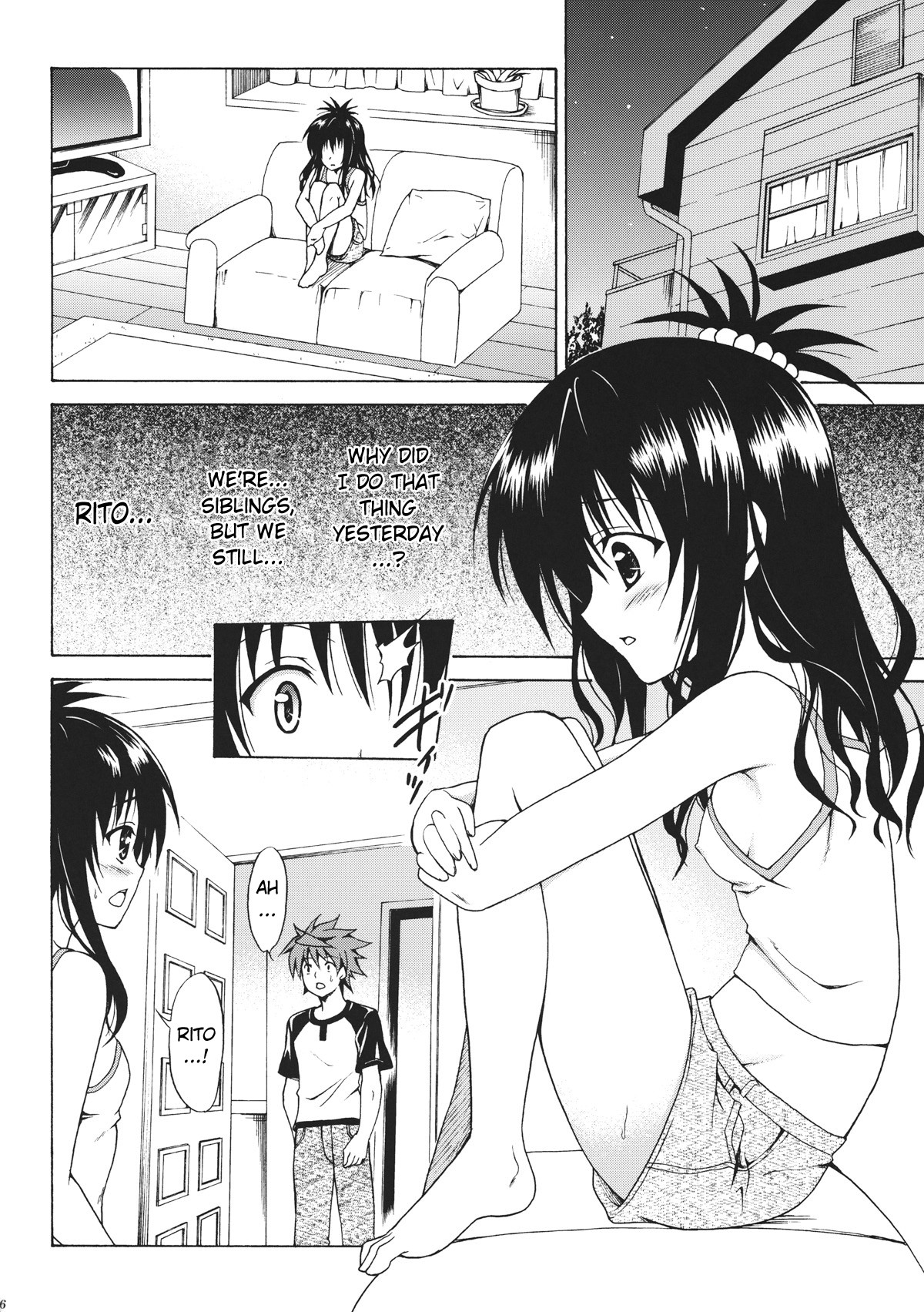 (C80) [TORA MACHINE (Kasukabe Taro)] Kindan no Mikan Vol. 1 (To LOVE-Ru) [English] [Wrathkal + Doujin-Moe.us] page 15 full