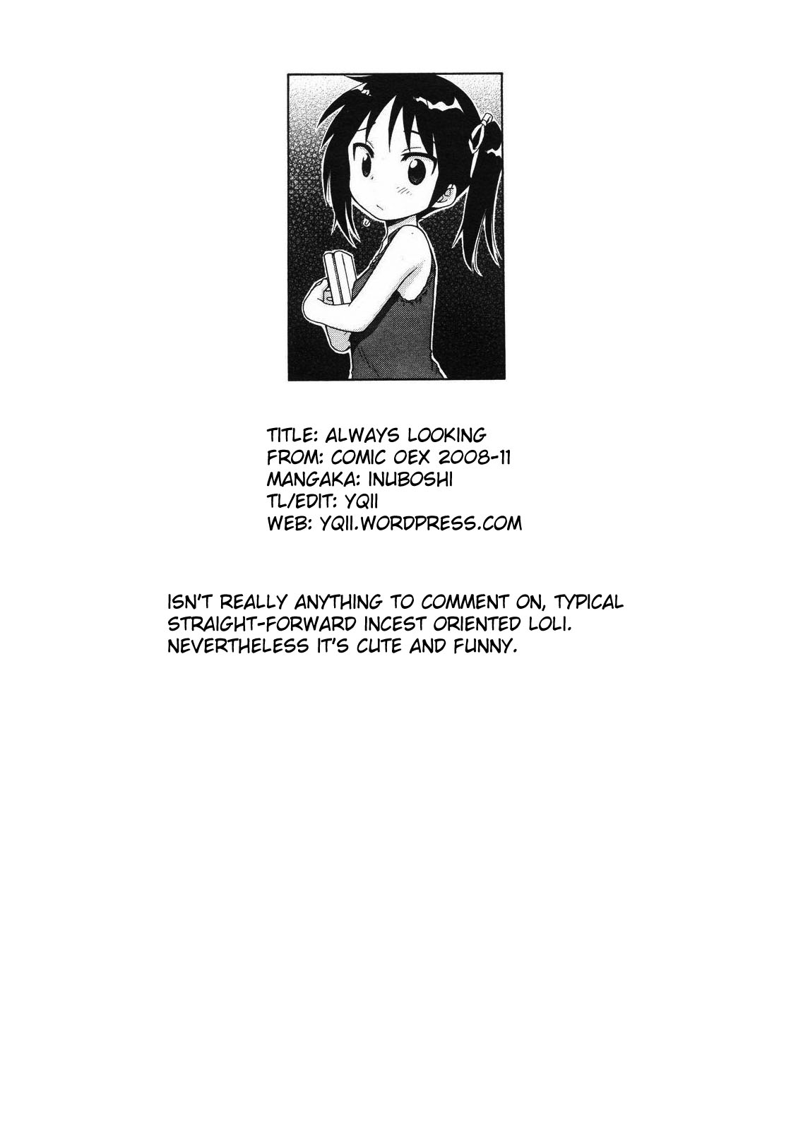 [Inuboshi] Itsumo, Miteita. | Always Looking (COMIC 0EX Vol. 11 2008-11) [English] {YQII} page 19 full