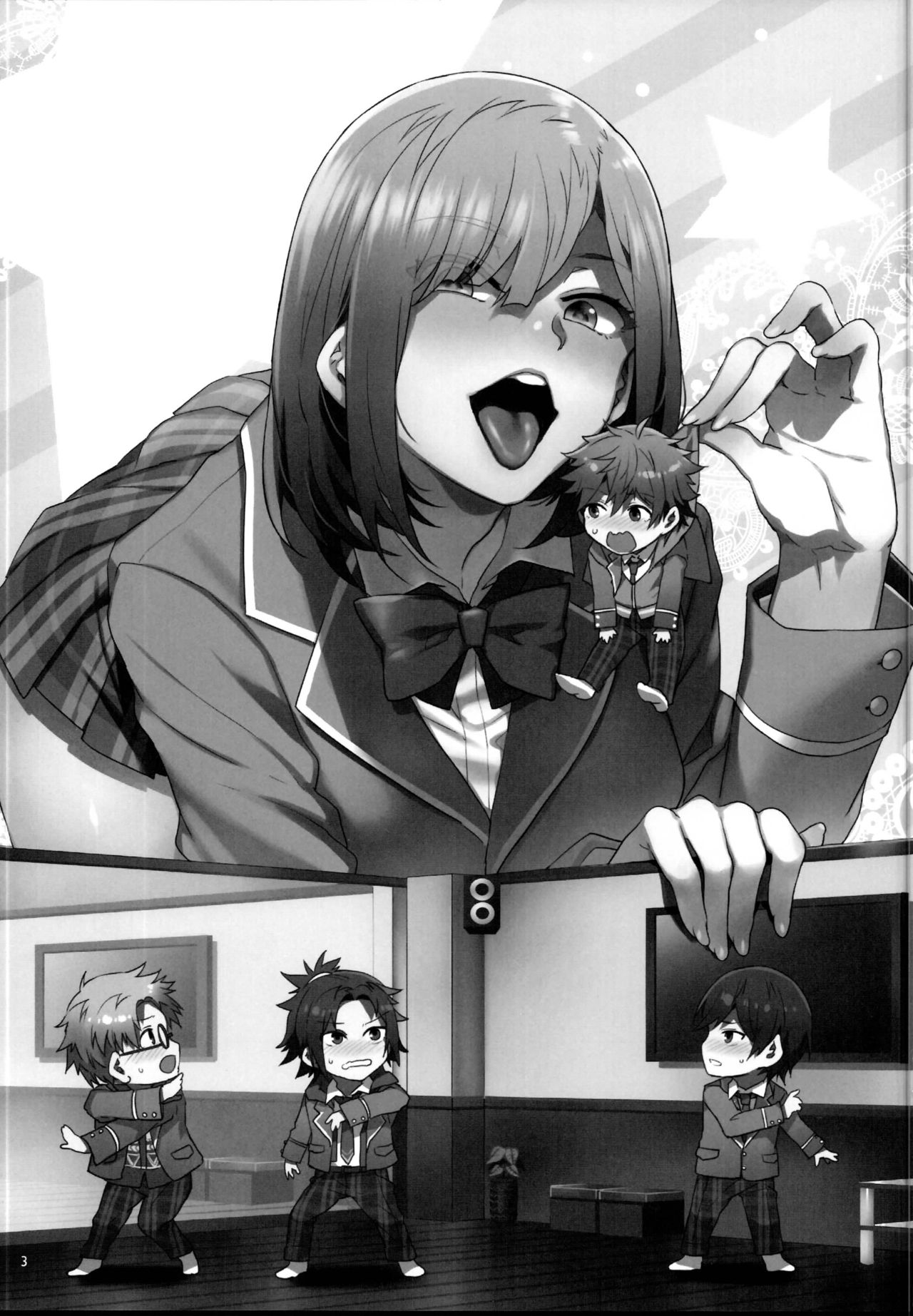 (C95) [Alice no Takarabako (Mizuryu Kei)] Yumenosaki Gakuin no Tenkousei-chan ga Idol no Tamago o Kuiarashiteru tte Hontou desu ka!? (Ensemble Stars!) page 3 full