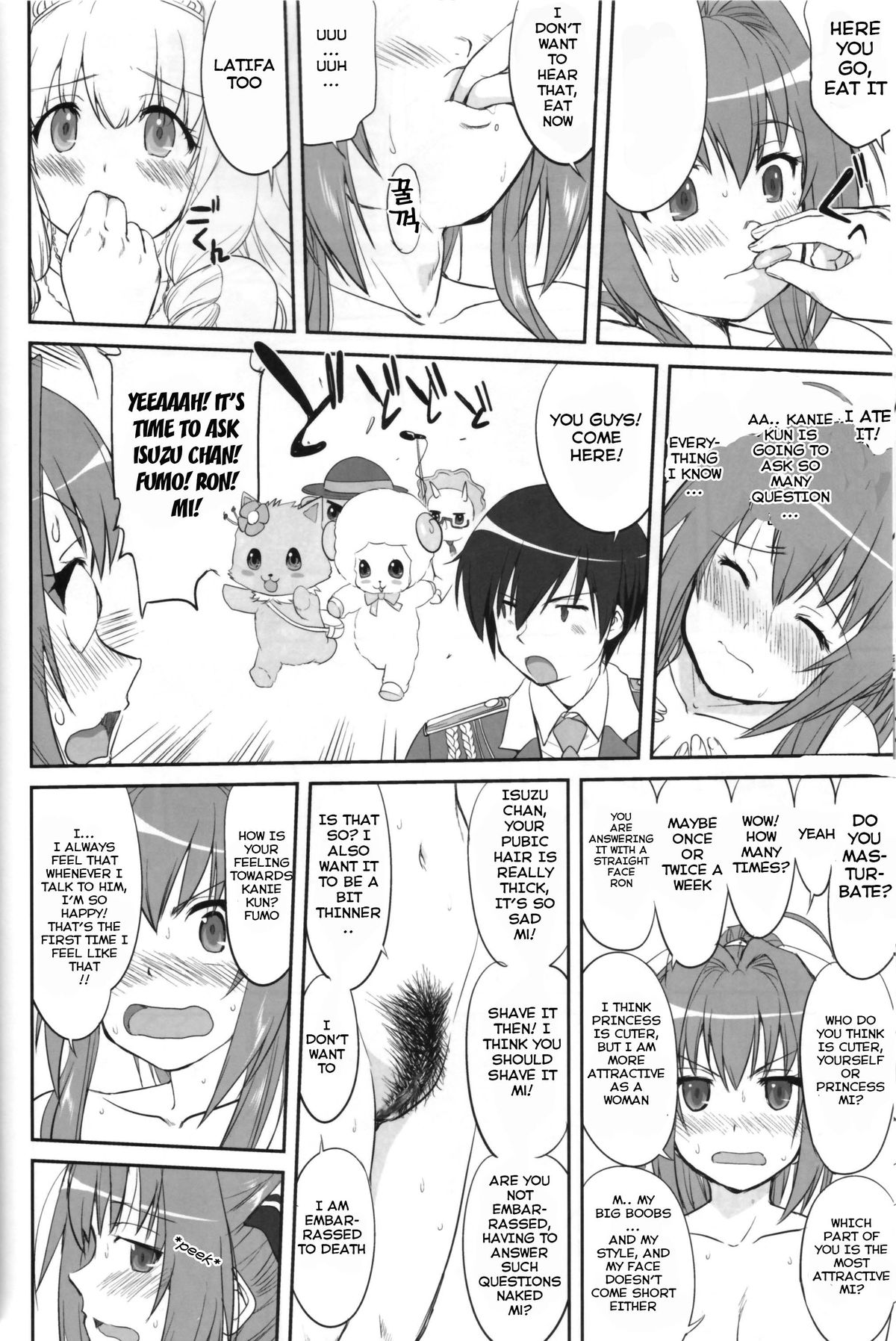 (C87) [Takotsuboya (TK)] Amagi Strip Gekijou (Amagi Brilliant Park) [English] [Hong_Mei_Ling] page 27 full