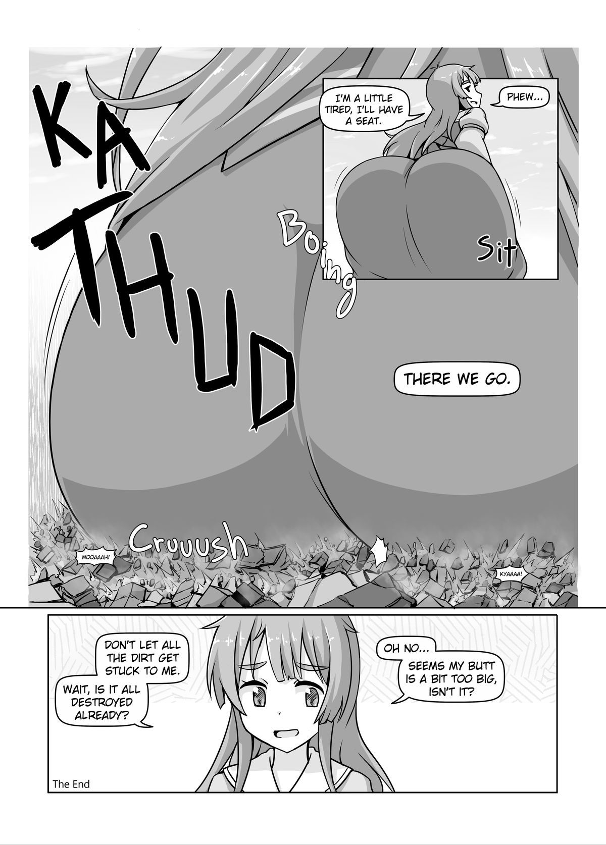 [Ochikonium (Terada Ochiko)] Shoujinrui o Suitai Sasemasu | Tiny Humanity was Declined (Jinrui wa Suitai Shimashita) [English] [Digital] page 21 full