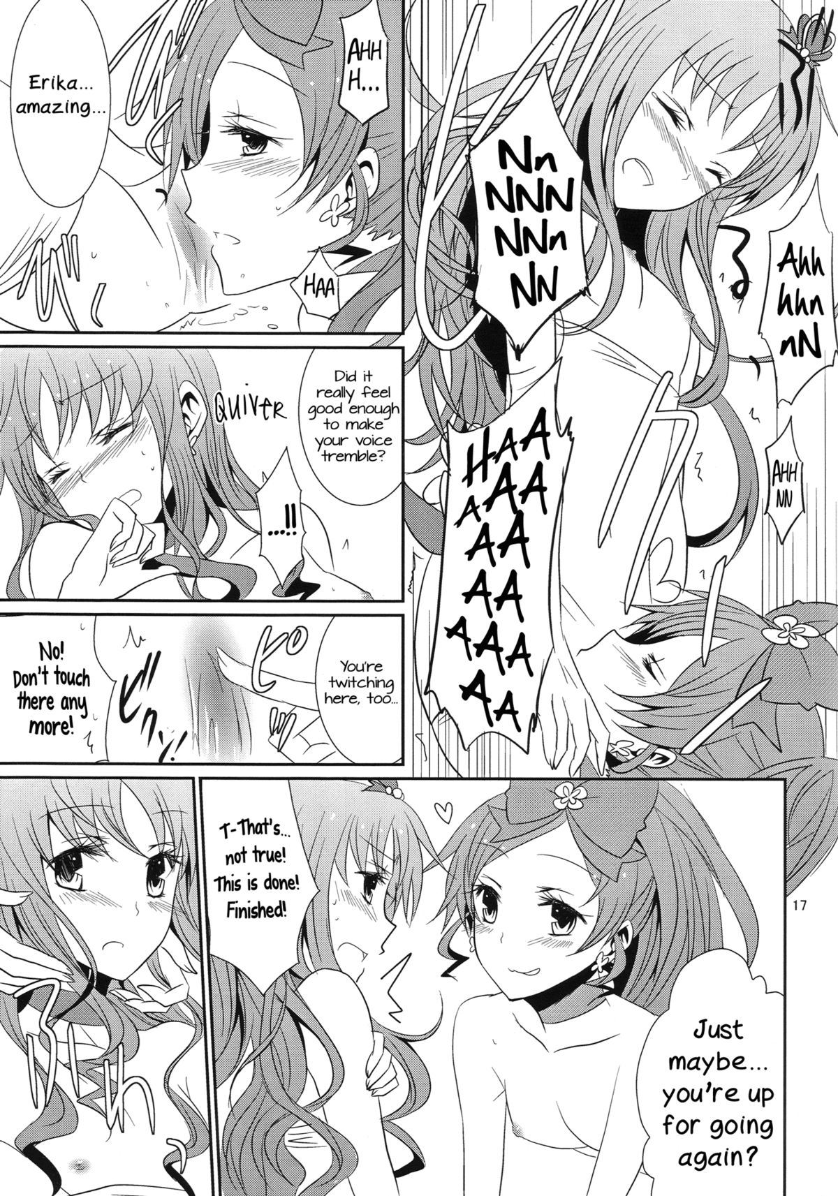 (C79) [434NotFound (isya)] 4ever Yours (Heartcatch Precure) [English] [Yuri-ism] page 18 full