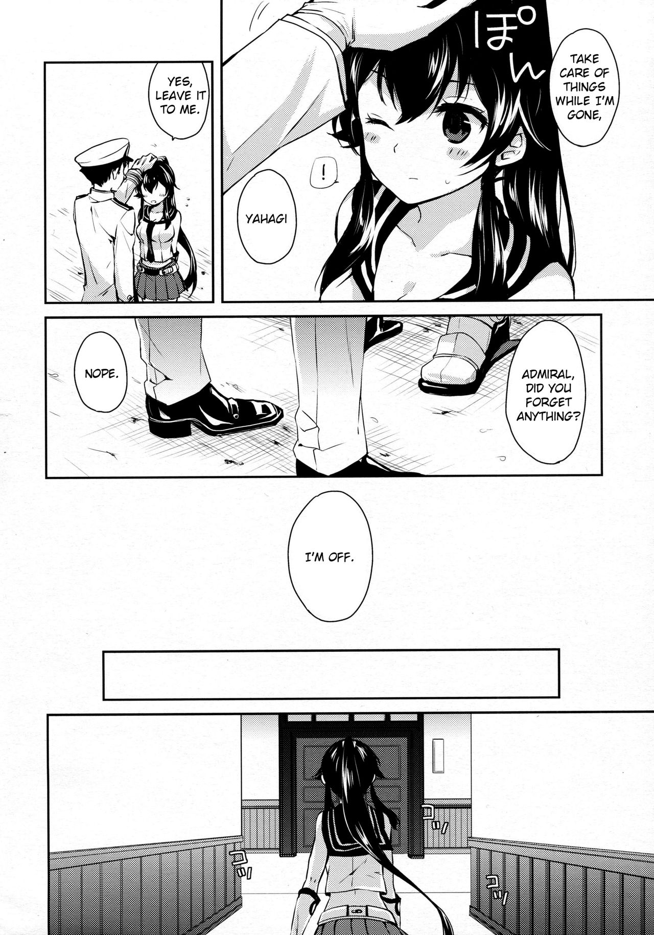 (C88) [Rosapersica (Ichinomiya)] Yoru Yahagi 2 (Kantai Collection -KanColle-) [English] [constantly] page 3 full