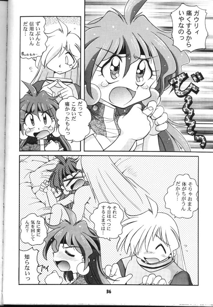 (C54) [Sairo Shuppan (J.Sairo)] Slayers Parody 2 (Slayers) page 36 full