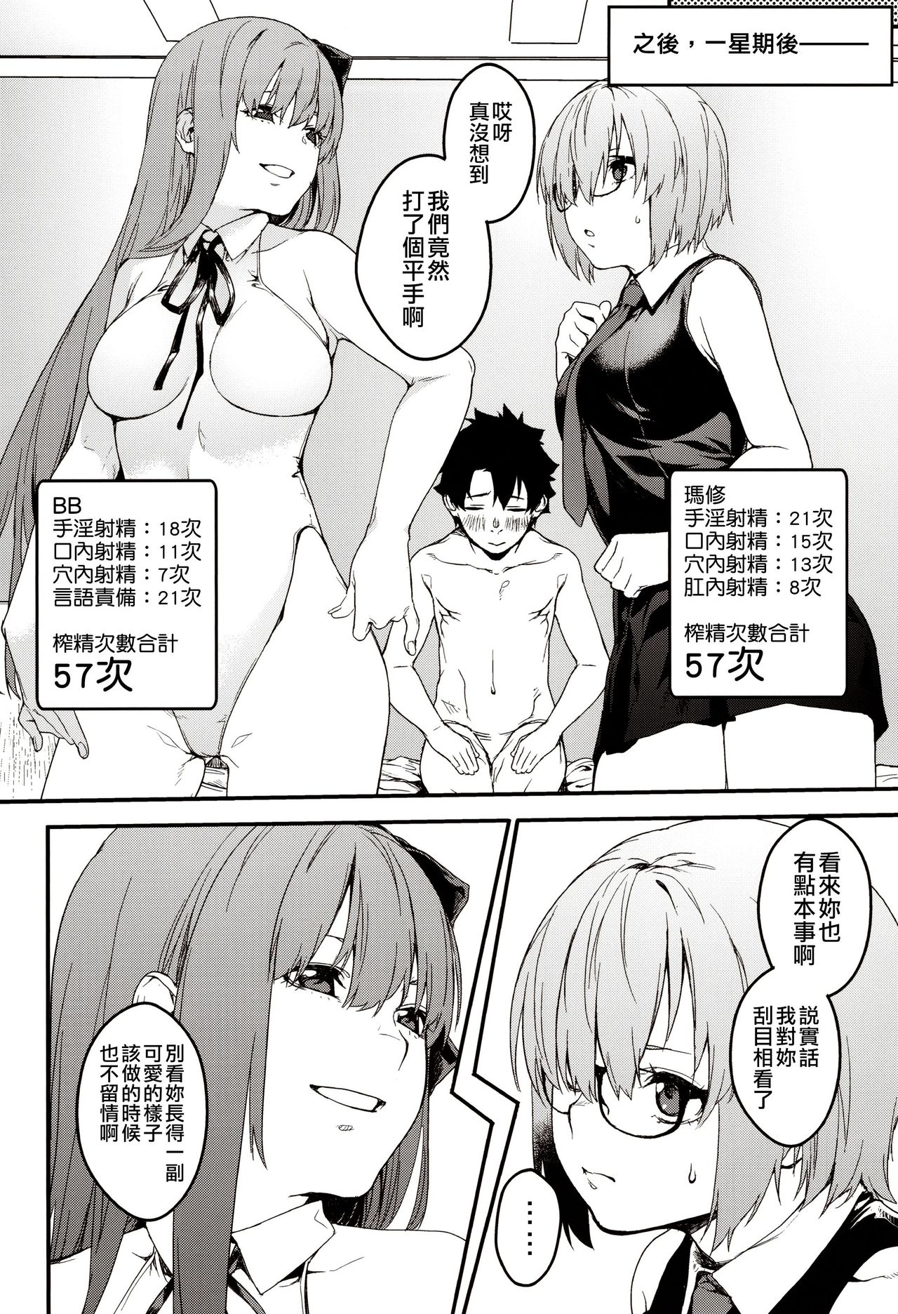 (C97) [MARCH (Minakuchi Takashi)] Kouhai Sensou Kouhen (Fate/Grand Order) [Chinese] [空中貓個人製作 & 不咕鸟汉化组] page 19 full