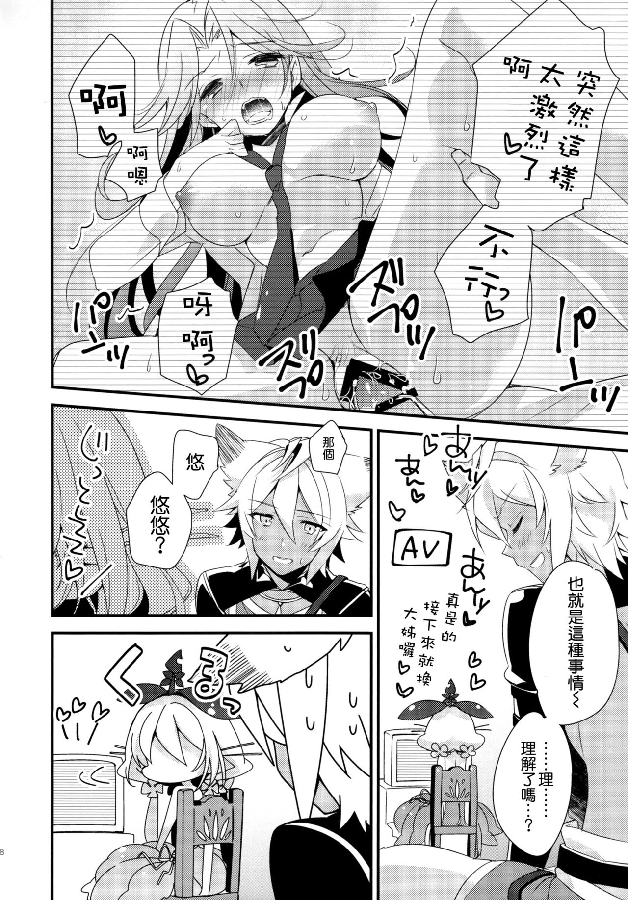 (C91) [Sui Sui Works (Mizuno Sao)] 500-sai Kurai Toshiue no Seishoujuu to H Shitai Hanashi. (Granblue Fantasy) [Chinese] [空気系☆漢化] page 8 full