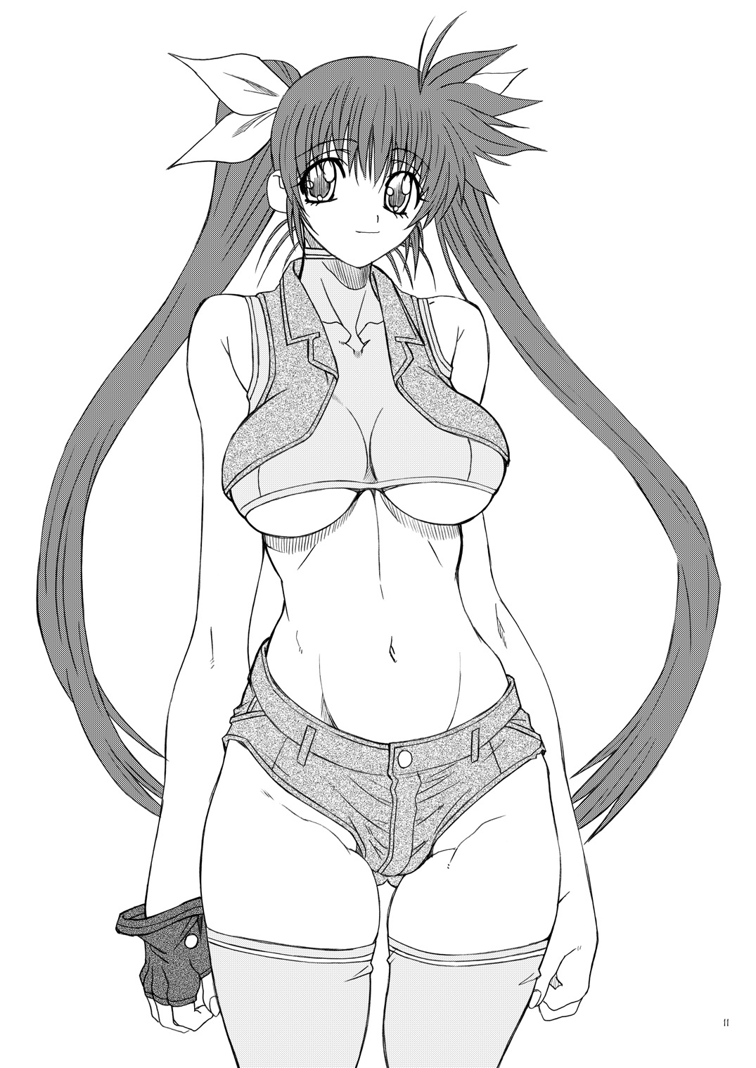 [Power Slide (Uttorikun)] Shoujo Dakedo 19-sai (Mahou Shoujo Lyrical Nanoha) [Digital] page 10 full