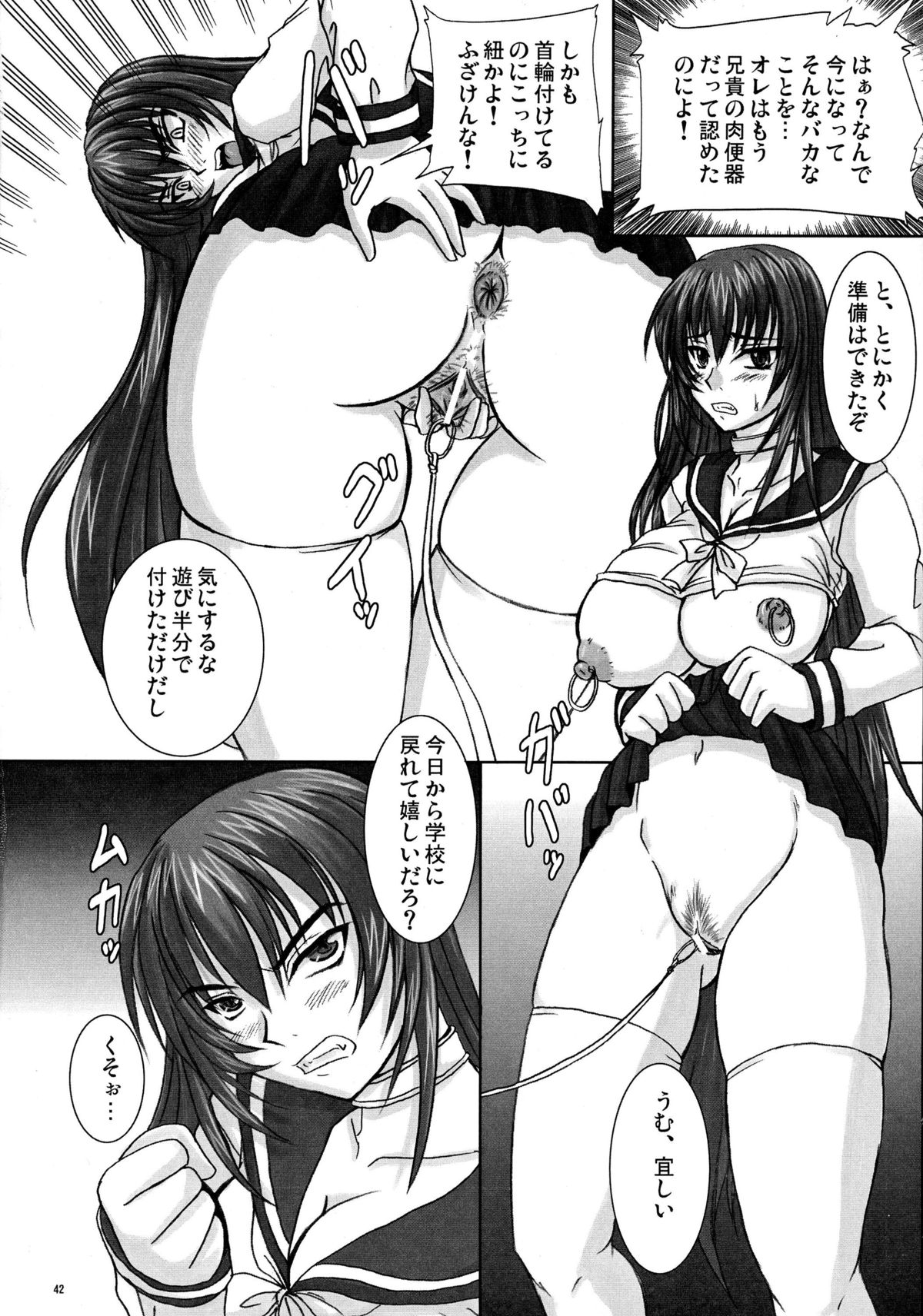 (C71) [Nozarashi (Nozarashi Satoru)] Gyakushuu no Kyouhime-sama page 42 full